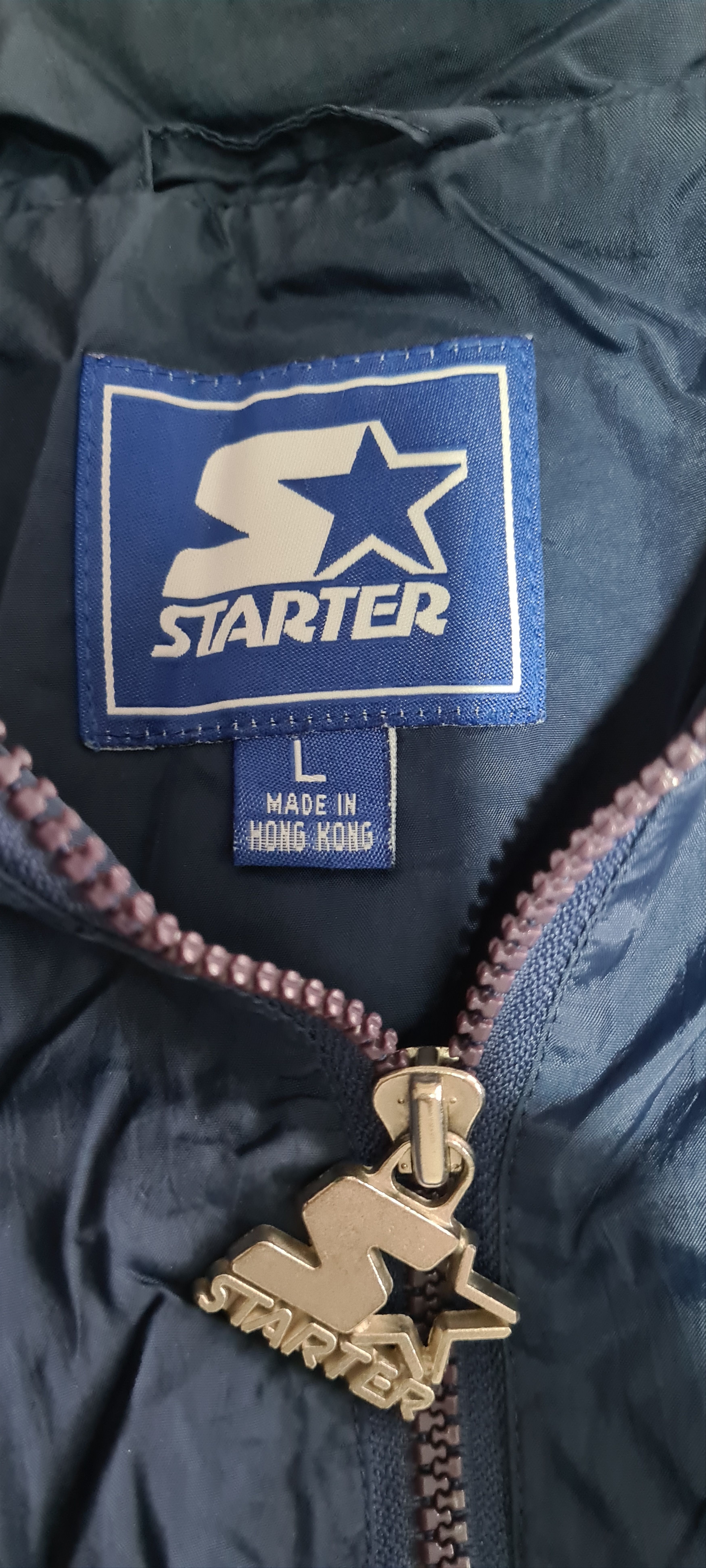 Starter Starter jacket vintage Michigan jacket Size US L / EU 52-54 / 3 - 3 Thumbnail