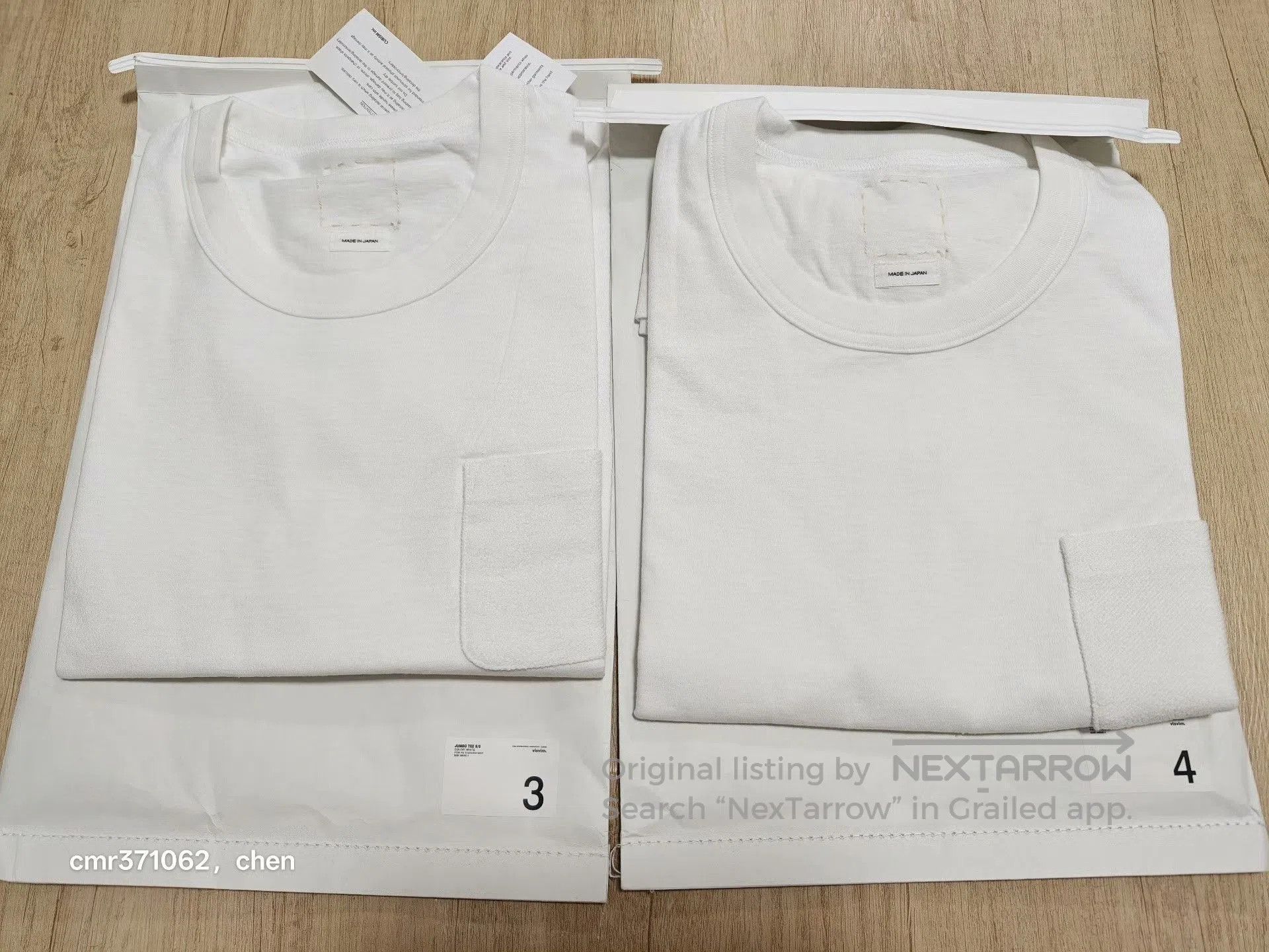 Visvim VISVIM 25AW JUMBO TEE S/S. Size US L / EU 52-54 / 3 - 5 Thumbnail