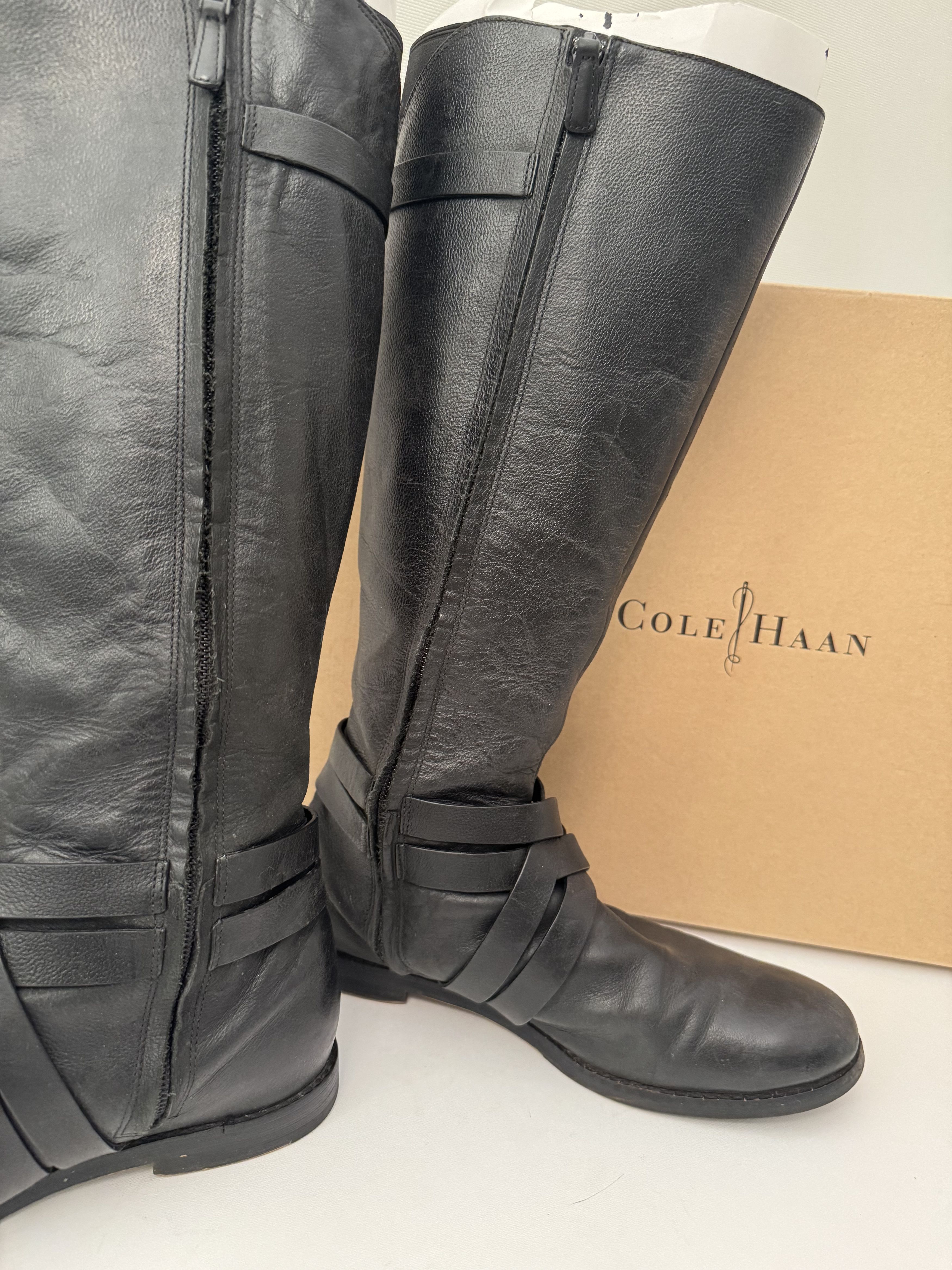 Cole Haan Air Petra Strap Boots Size US 7.5 / IT 37.5 - 6 Thumbnail