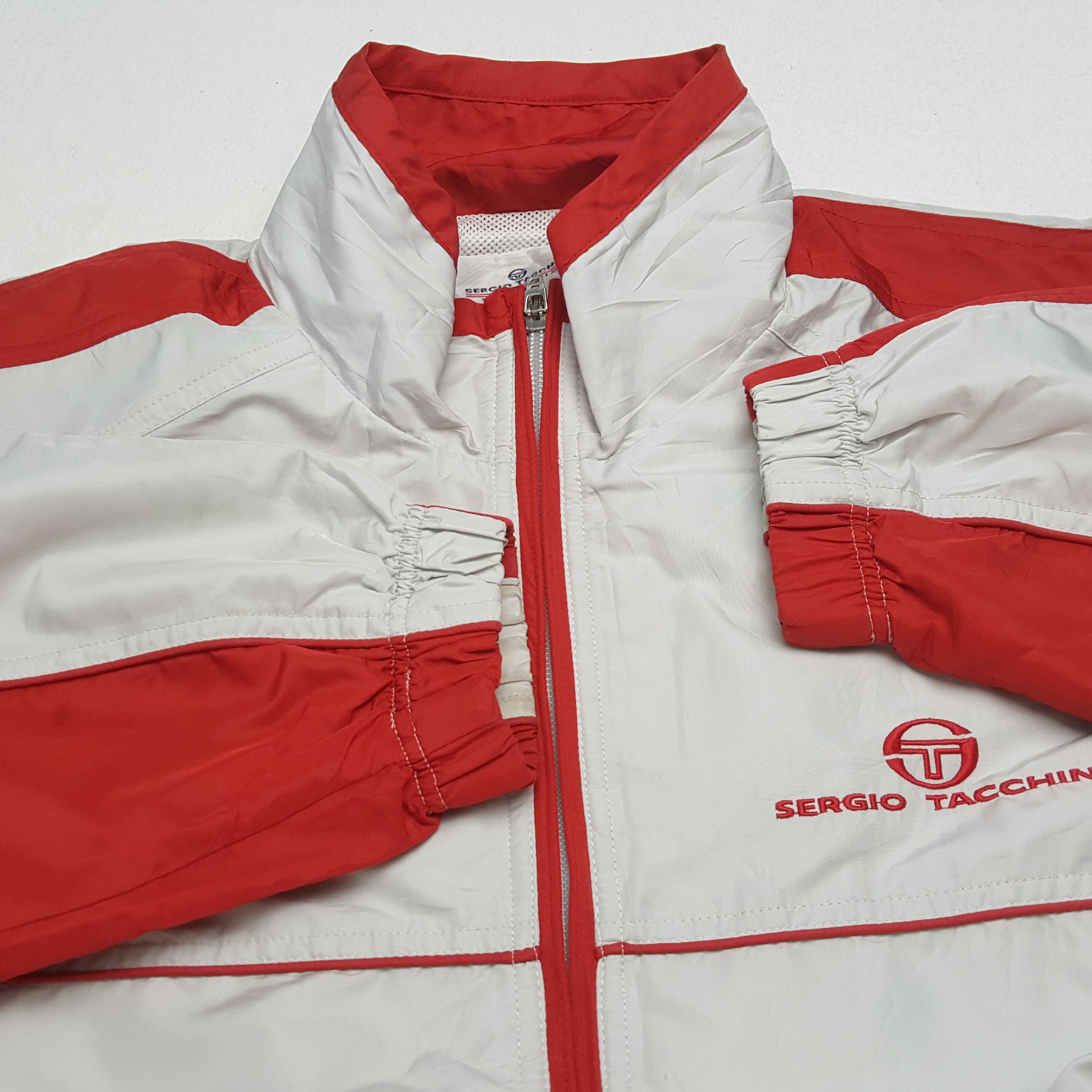 Sergio Tacchini × Vintage SERGI TACCHINI Small Logo Design Sportswear Jacket Size US XL / EU 56 / 4 - 8 Thumbnail
