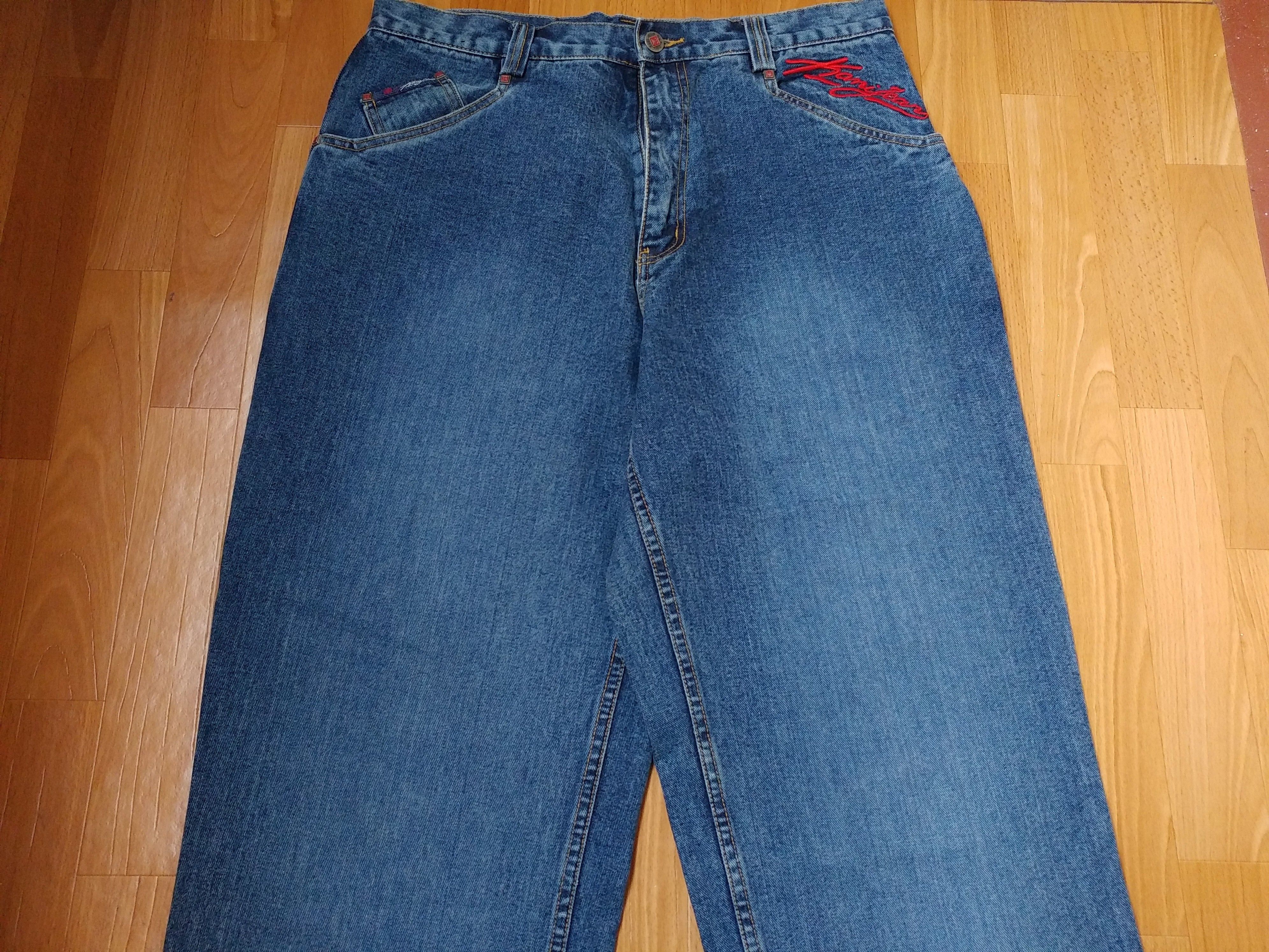 Karl Kani KARL KANI jeans, baggy, vintage Kani jeans, 90s hip hop W 34 Size US 34 / EU 50 - 7 Thumbnail