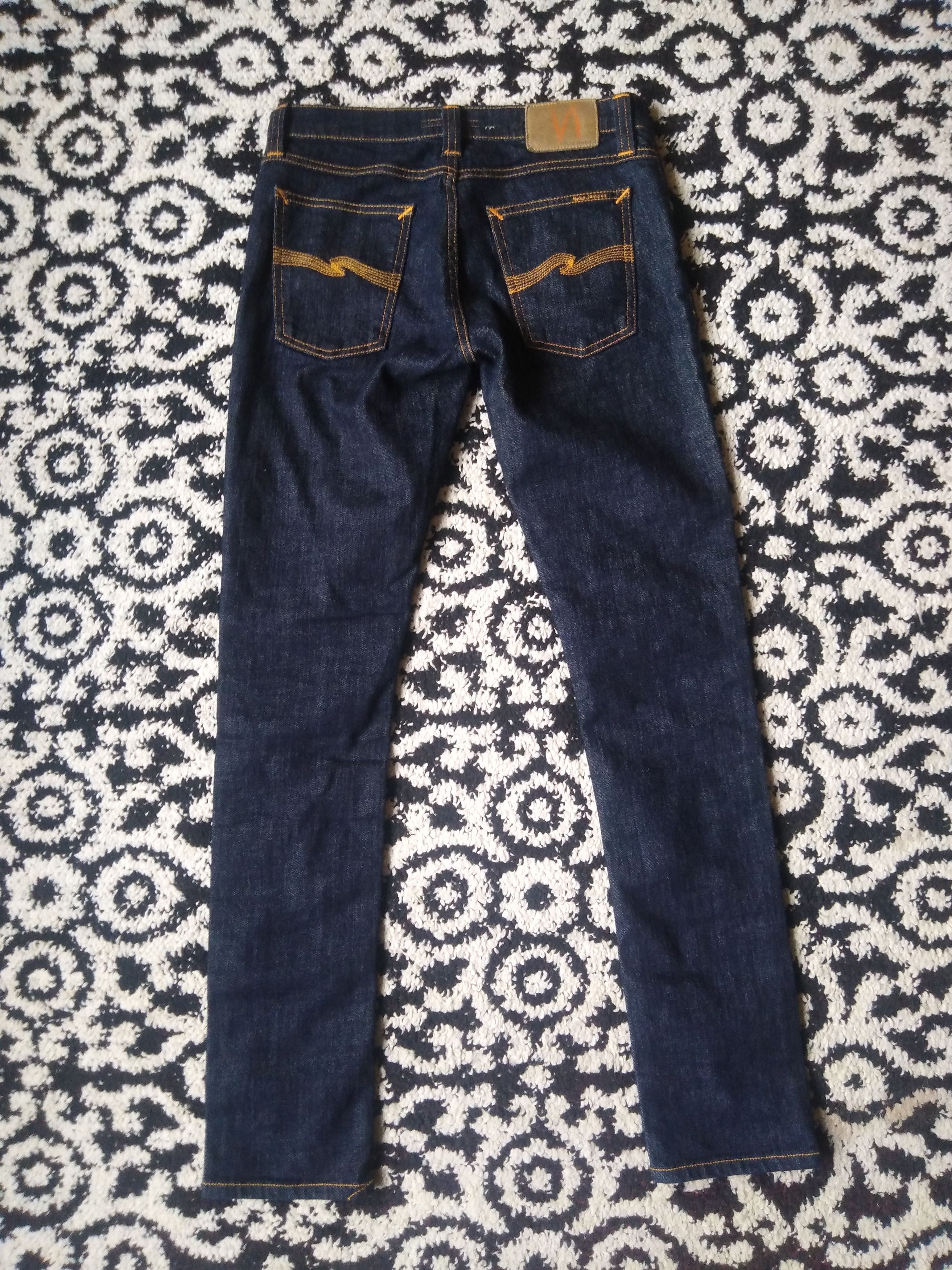 Nudie Selvedge Indigo Blue Denim Jeans Bottoms