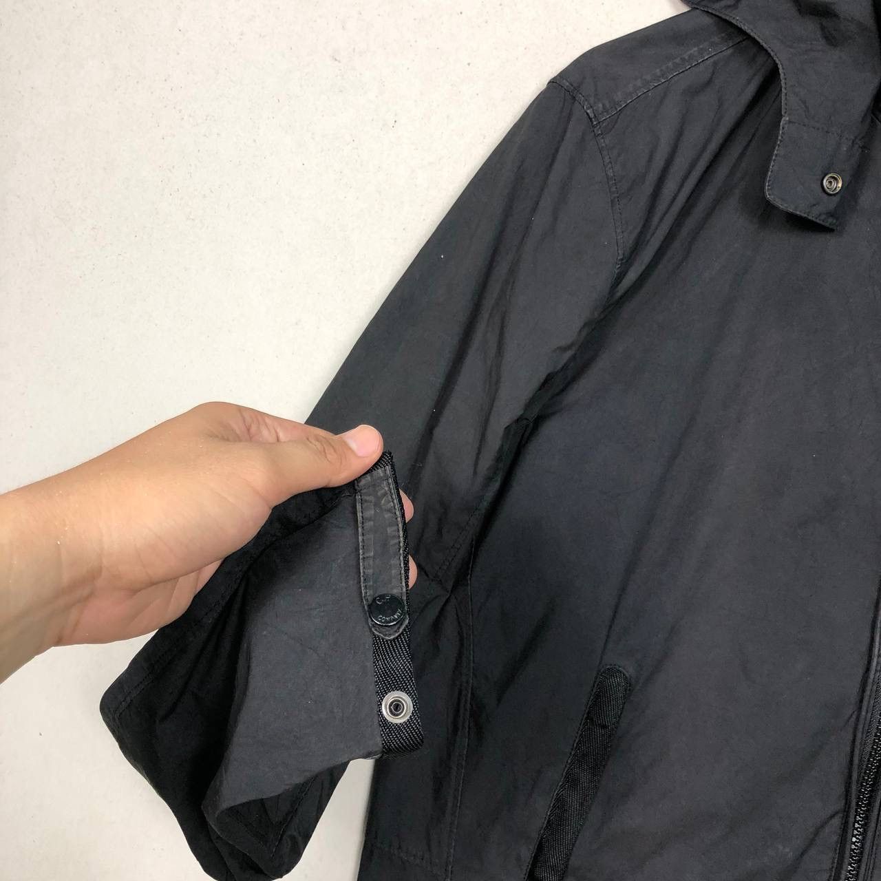 C.P. Company Vintage C.P. Company Shell Goggle Jacket - Black Size M Size US M / EU 48-50 / 2 - 9 Thumbnail