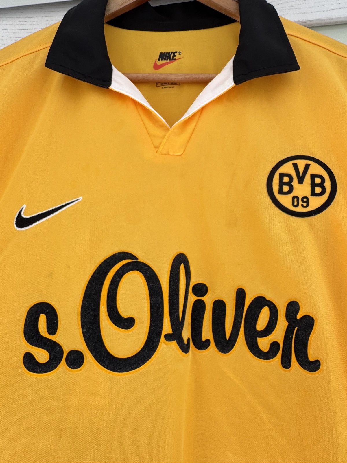 Nike Hassler 20 Borussia Dortmund 1998-1999 Vintage Socce Jersey Size US XL / EU 56 / 4 - 8 Thumbnail