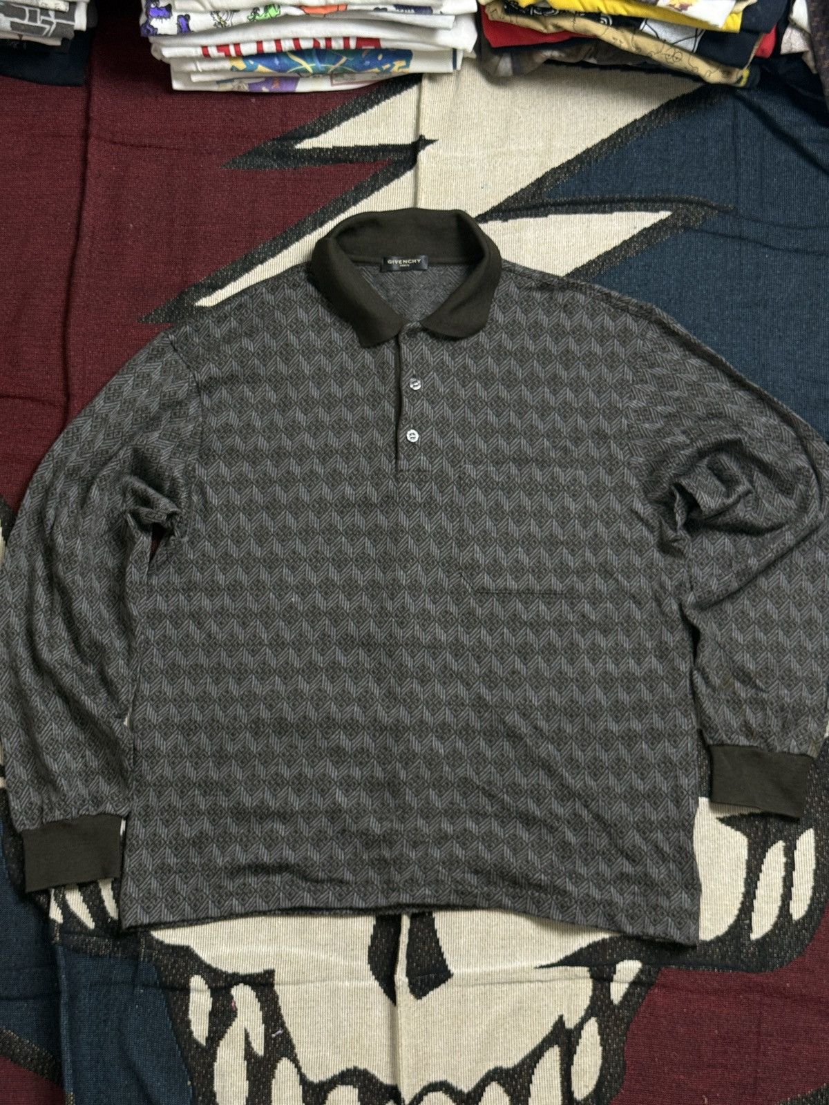 Givenchy Givenchy Vintage Polo Shirt Size US M / EU 48-50 / 2 - 1 Thumbnail