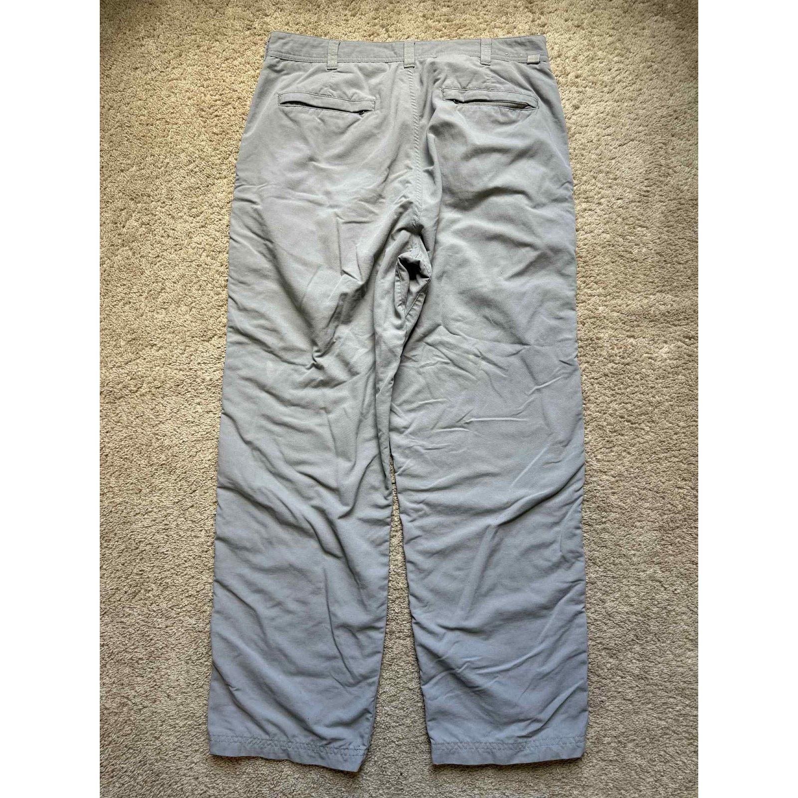 Rei Rei UPF 50+ Straight Leg Hiking Pants Gray Mens W34 L30 Size US 34 / EU 50 - 9 Thumbnail