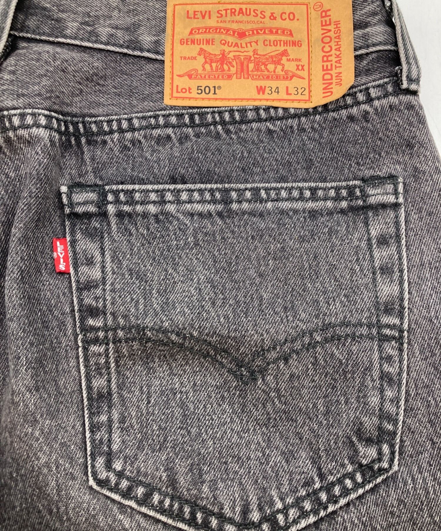 Levi's × Undercover 🐎 Giz Denim Size US 34 / EU 50 - 4 Thumbnail