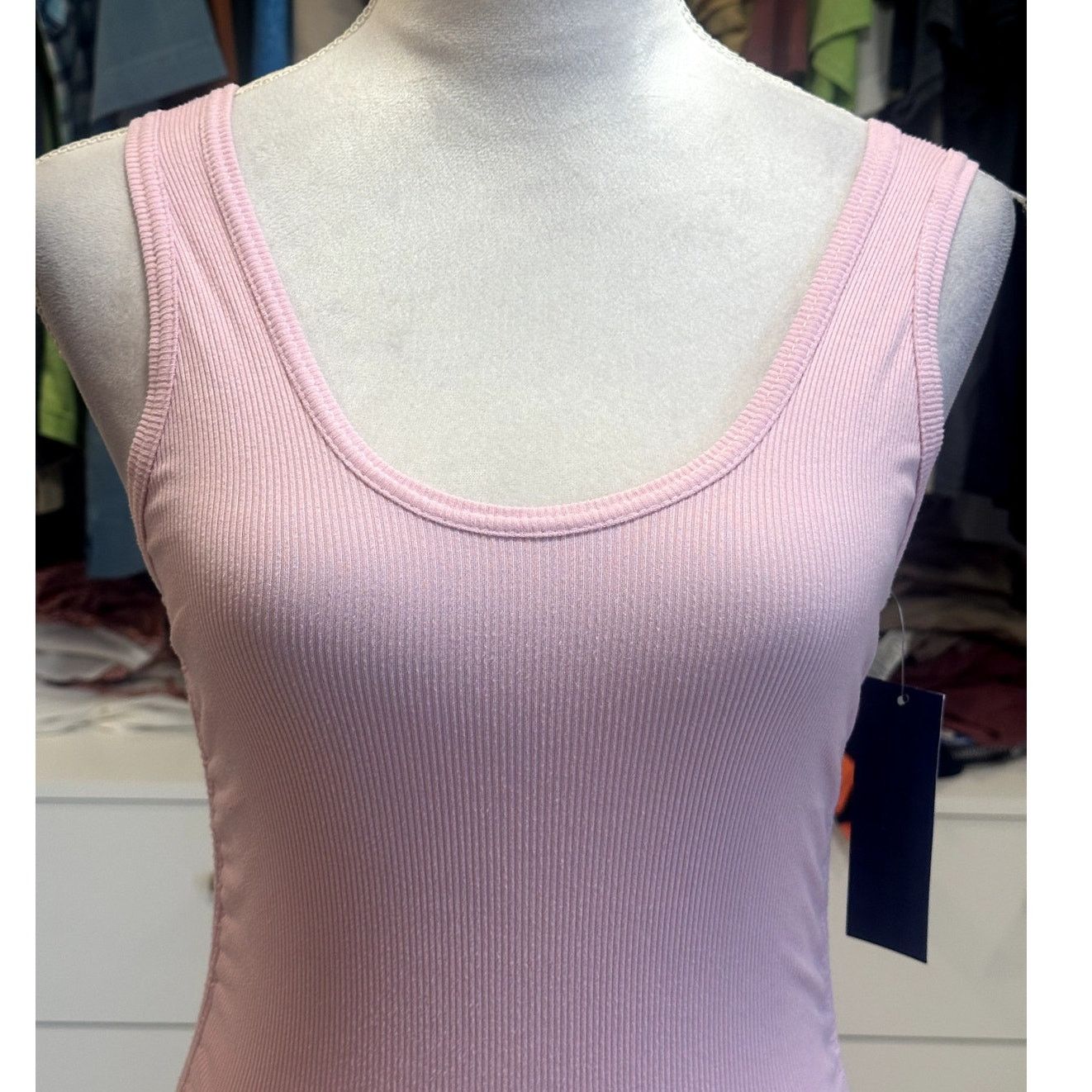 Other Freshman NWT Size Small Ribbed Tank Top Tie Up Sides Trendy Size S / US 4 / IT 40 - 2 Thumbnail