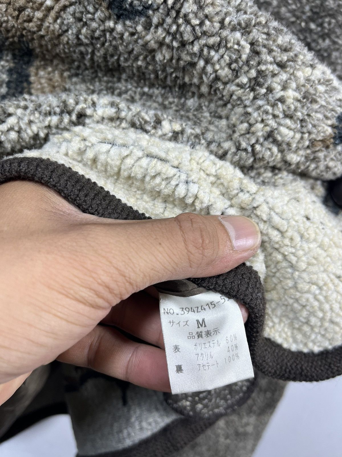 Vintage Vintage Fleece Goose Design Size US M / EU 48-50 / 2 - 5 Thumbnail
