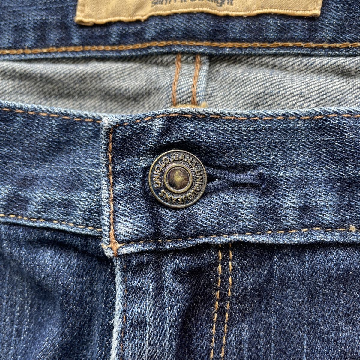 Japanese Brand × Jean × Vintage Vintage Japanese Brand Indigo Blue Denim Jeans Pants W33 Size US 33 - 6 Thumbnail
