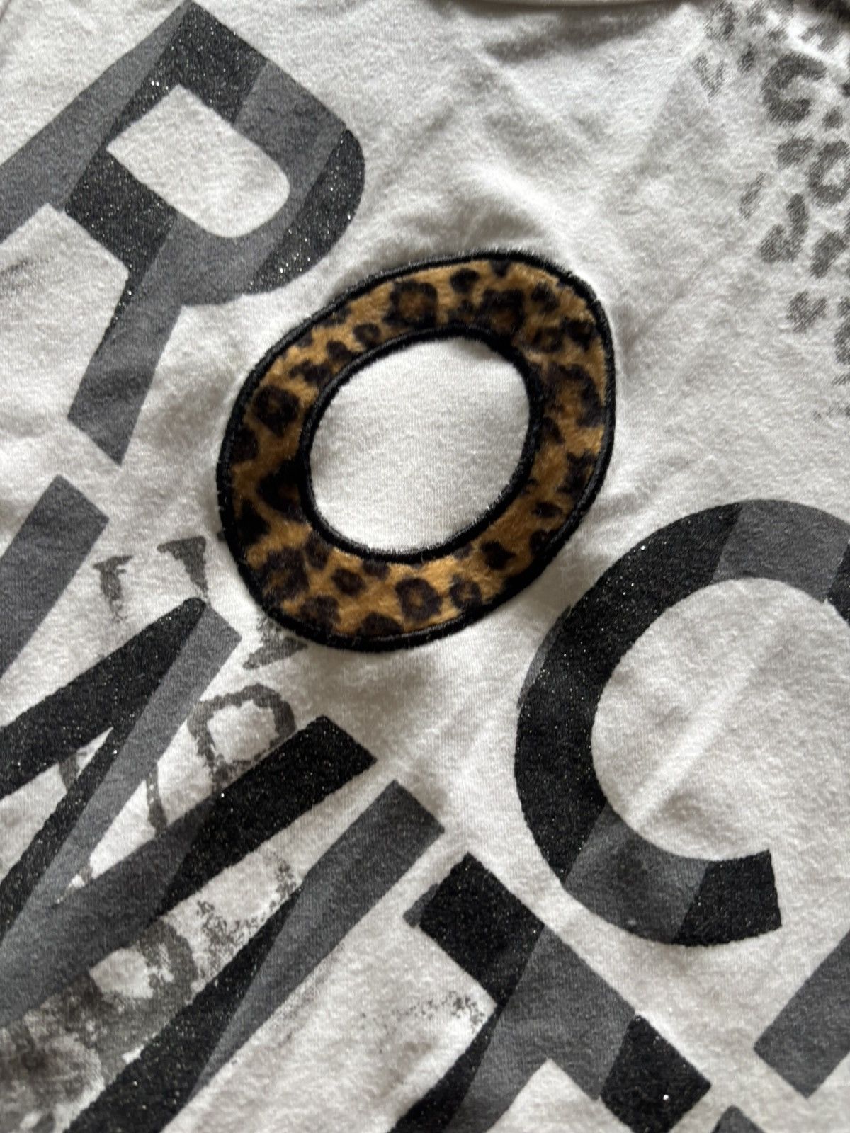 Hysteric Glamour Y2K clash ahead poem leopard print with glitter design Size US M / EU 48-50 / 2 - 4 Thumbnail