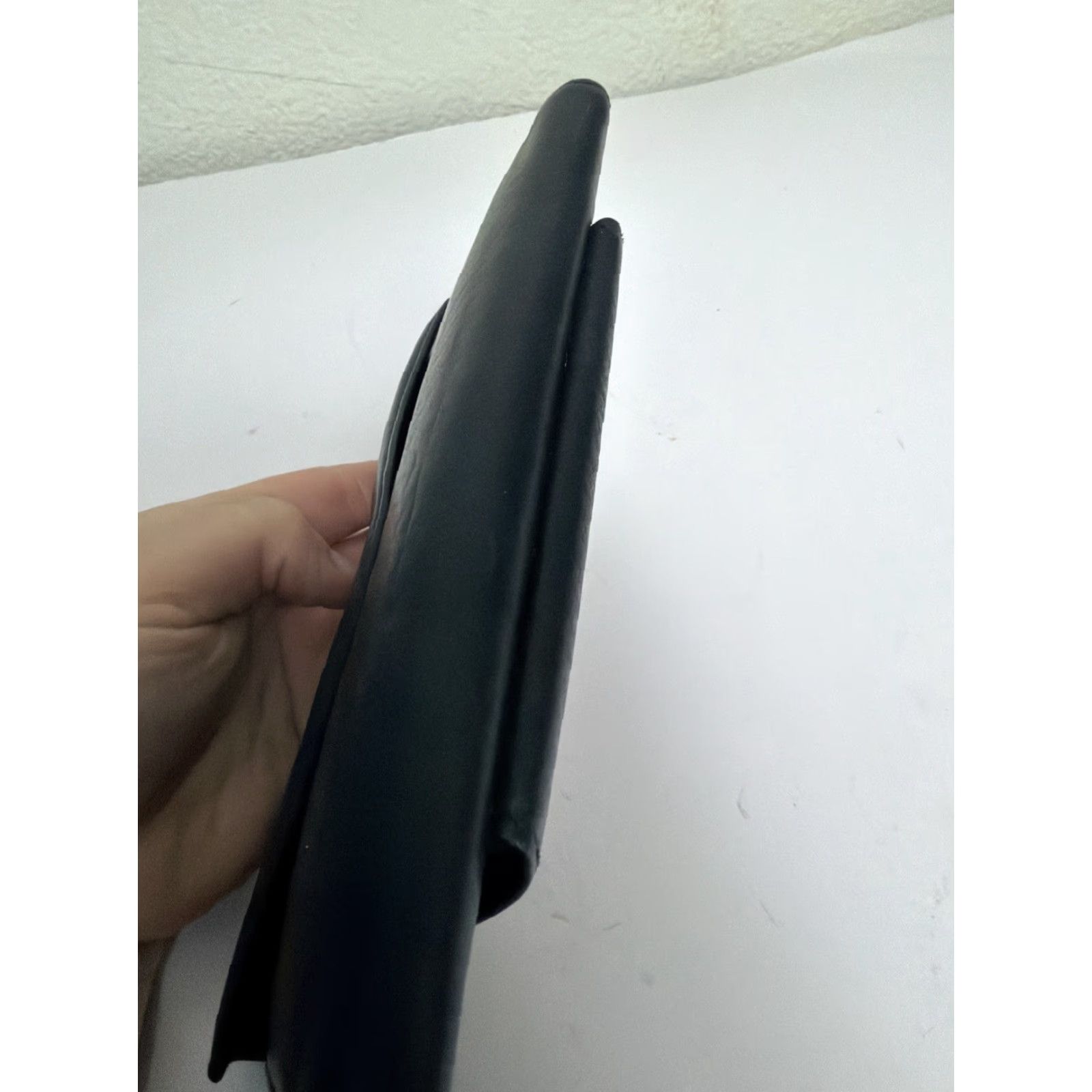 Vintage VINTAGE Buxton Leather wallet Black 7x4 With Coin Purse On Back Size ONE SIZE - 7 Thumbnail
