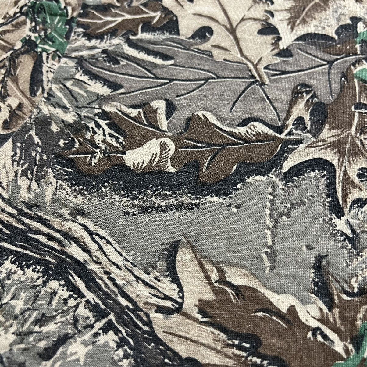 Realtree Vintage 80s Camo T shirt Ringer Pocket Tee Boxy RealTree Size US L / EU 52-54 / 3 - 6 Thumbnail