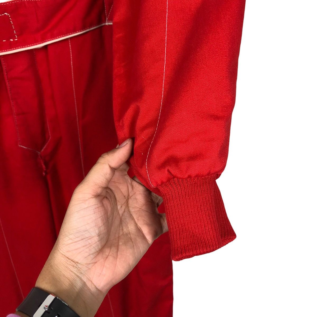 Japanese Brand 📌Vintage Coverall Racing Competition License A Racing Wear Size US 36 / EU 52 - 14 Thumbnail