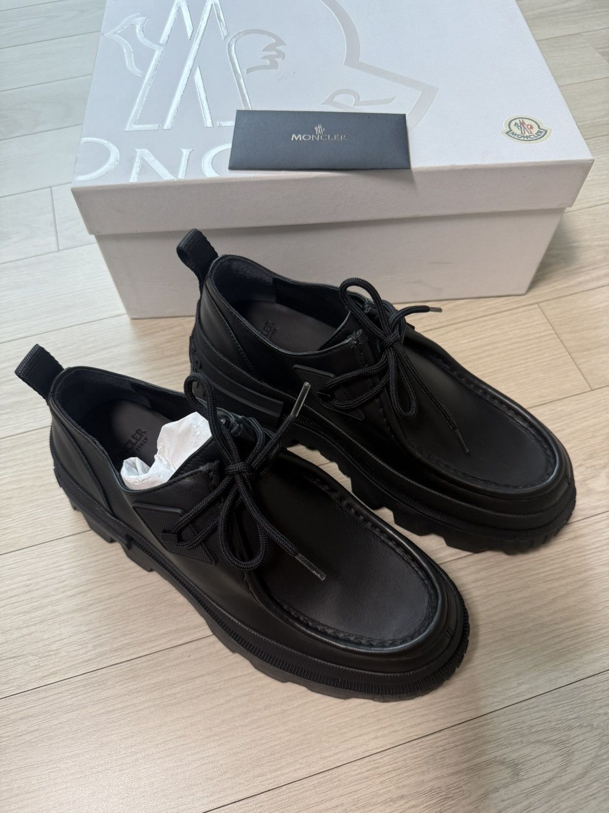 Moncler [New] Moncler leather Loafers 41-42size Size US 8.5 / EU 41-42 - 5 Thumbnail