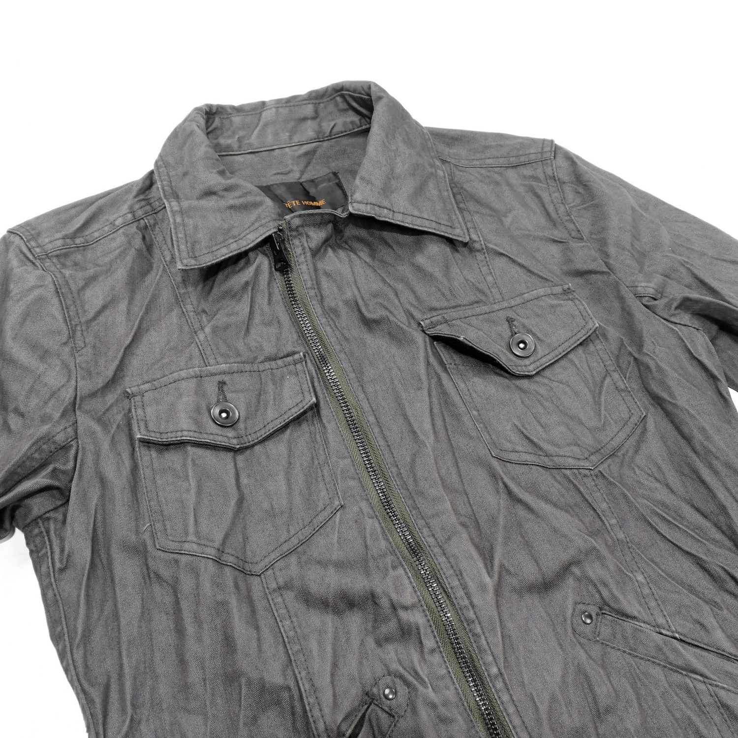 Tete Homme TÊTE HOMME BLACK DENIM JACKET Size US M / EU 48-50 / 2 - 11 Thumbnail
