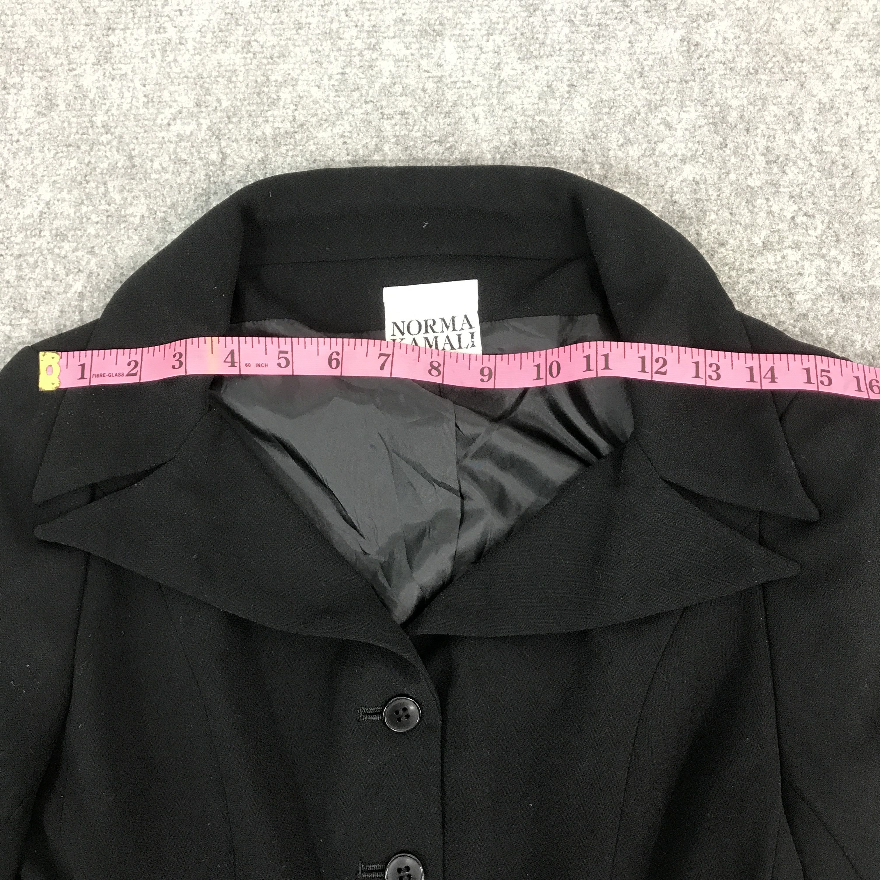Japanese Brand norma kamali blazer coat jacket Size S / US 4 / IT 40 - 5 Thumbnail