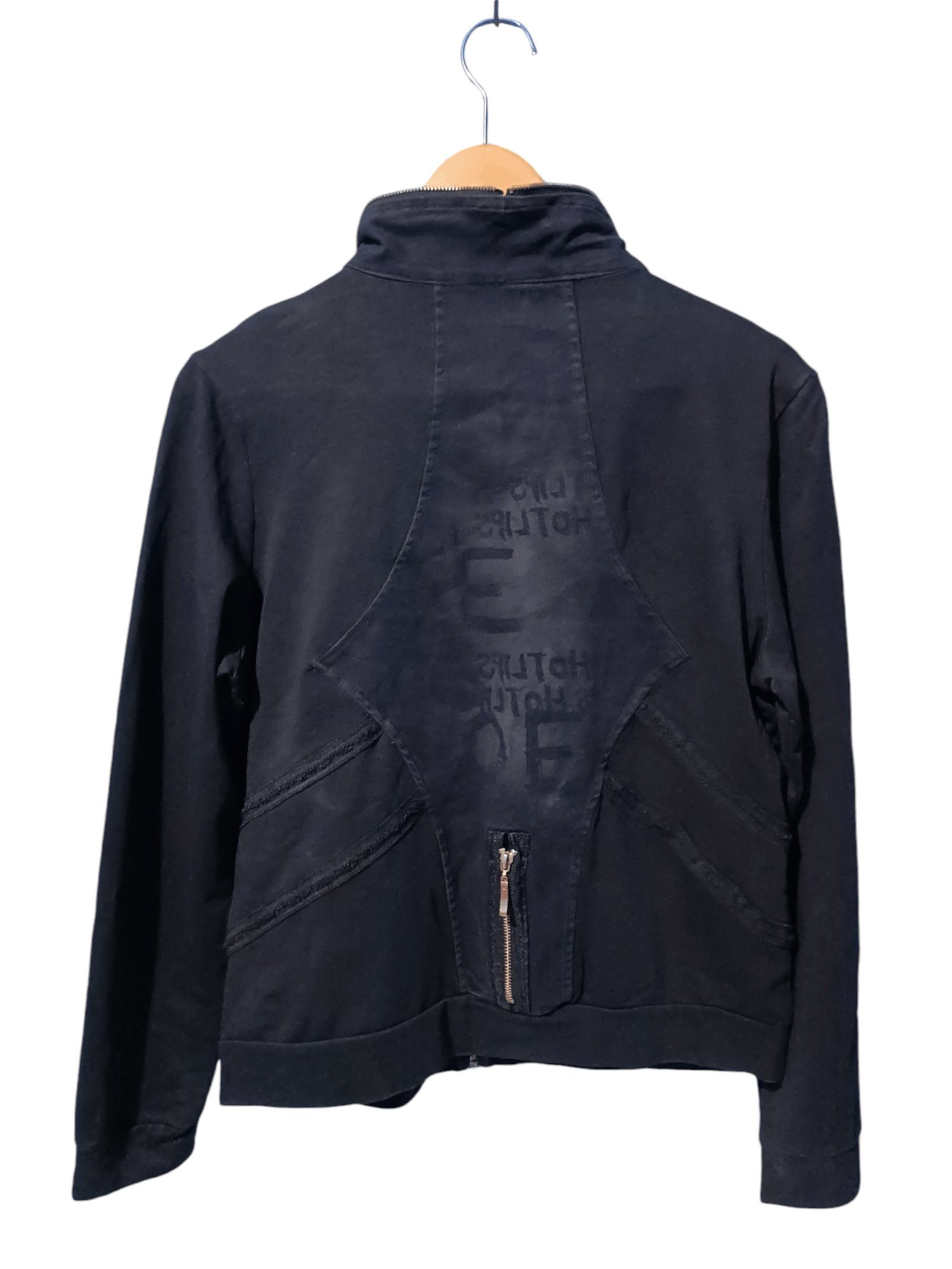 Japanese Brand Long Sleeve Full Zip T-shirt Size US M / EU 48-50 / 2 - 4 Thumbnail