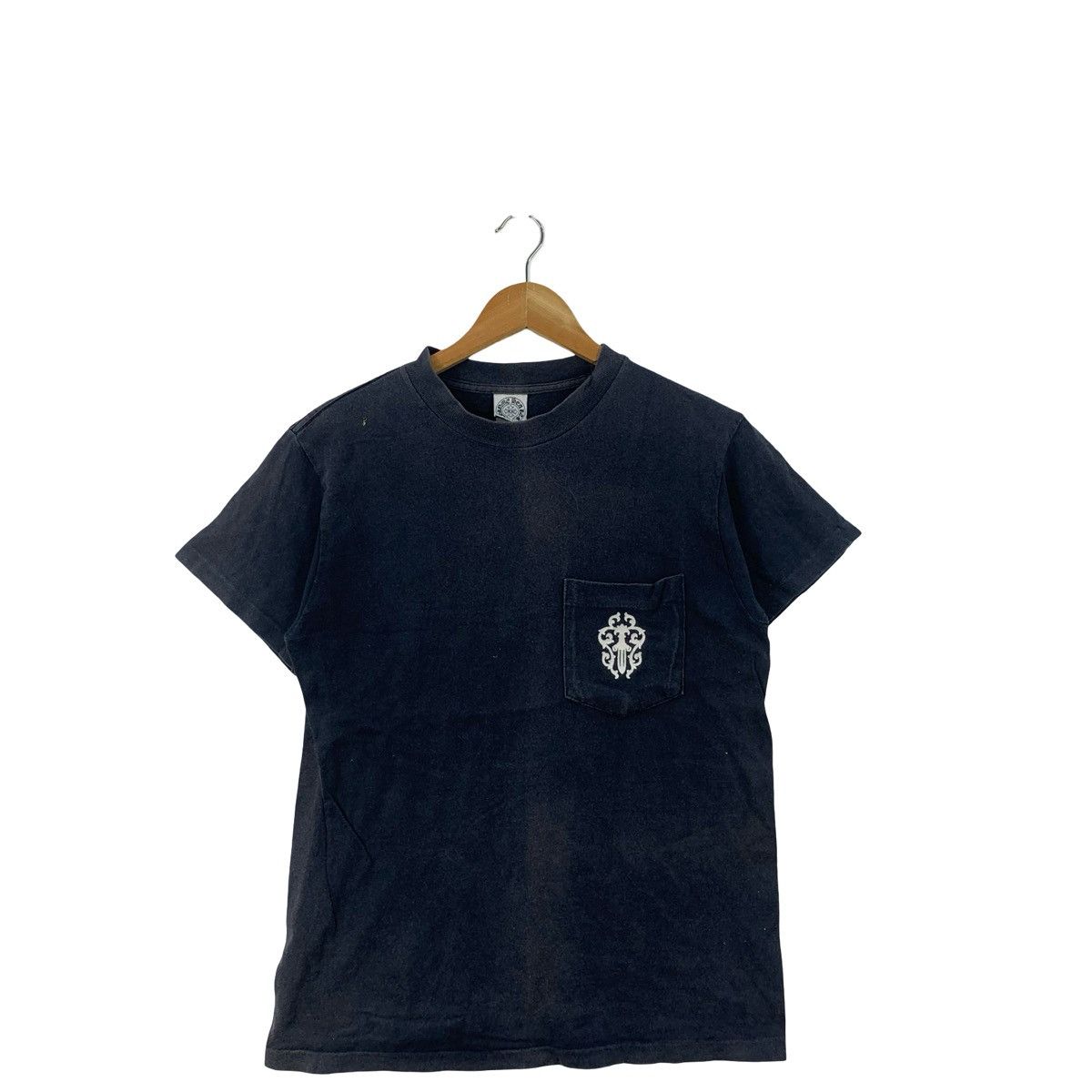 Chrome Hearts Vintage OG CHROME HEARTS Cross Swords Logo Tee Shirt Top Size S / US 4 / IT 40 - 5 Thumbnail