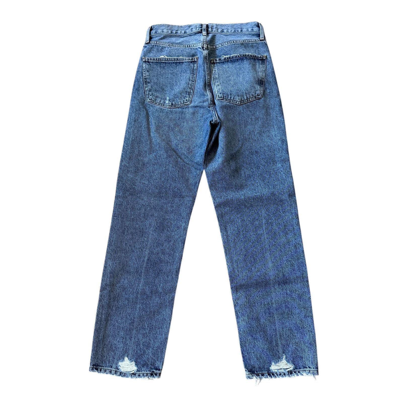 Agolde AGOLDE 90s Mid Rise Loose Fit Hooked Wash Size 25" / US 0 / IT 36 - 3 Thumbnail