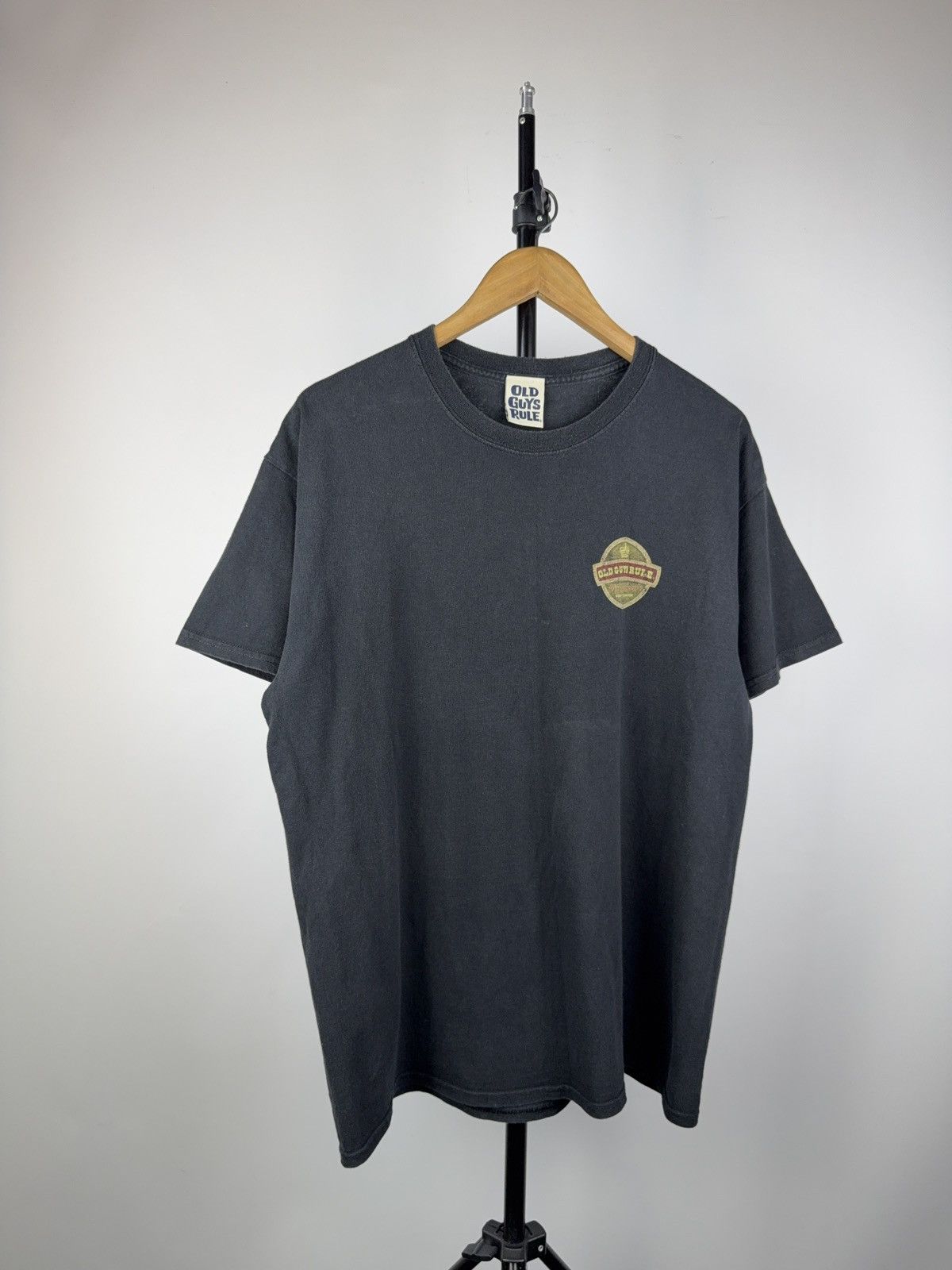 Vintage Vintage 00s Old Guys Rule “Aged to Perfection” Tee Shirt Size US L / EU 52-54 / 3 - 2 Thumbnail
