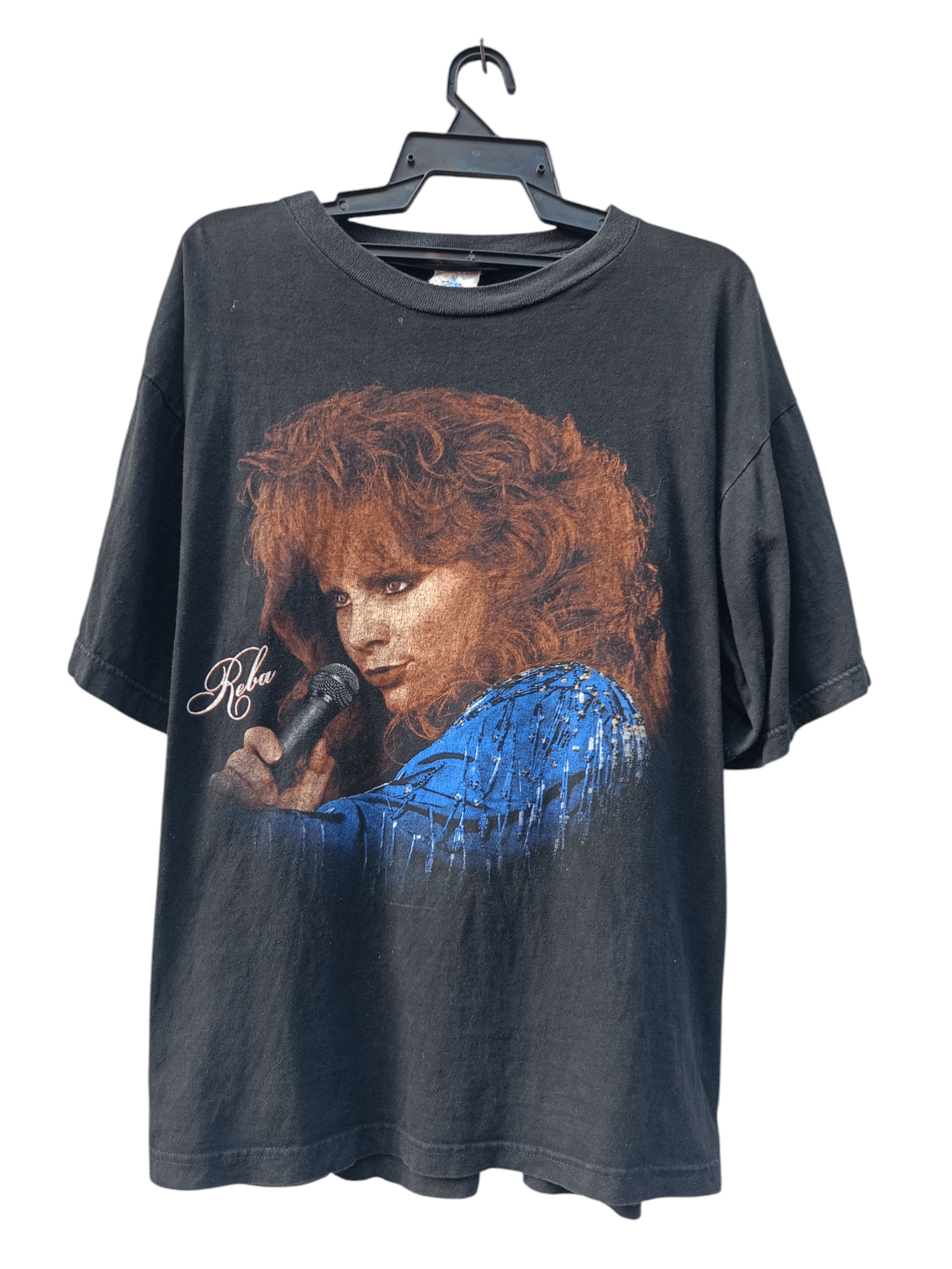 Band Tees × Vintage Vintage Reba Single Singer Size US XL / EU 56 / 4 - 1 Thumbnail