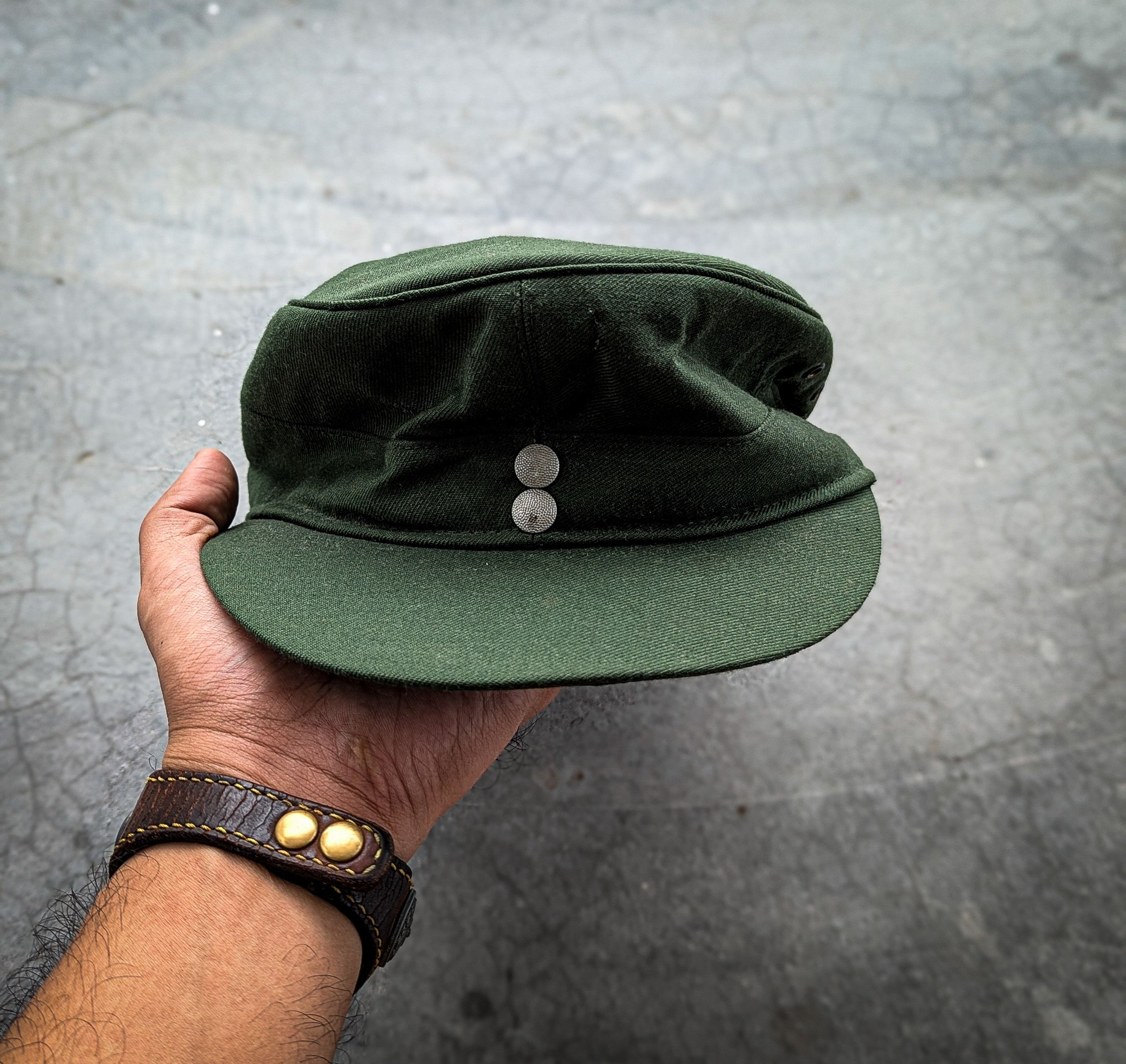 Vintage Vintage 80's WWII Alkero German Military Hat Size ONE SIZE - 2 Thumbnail