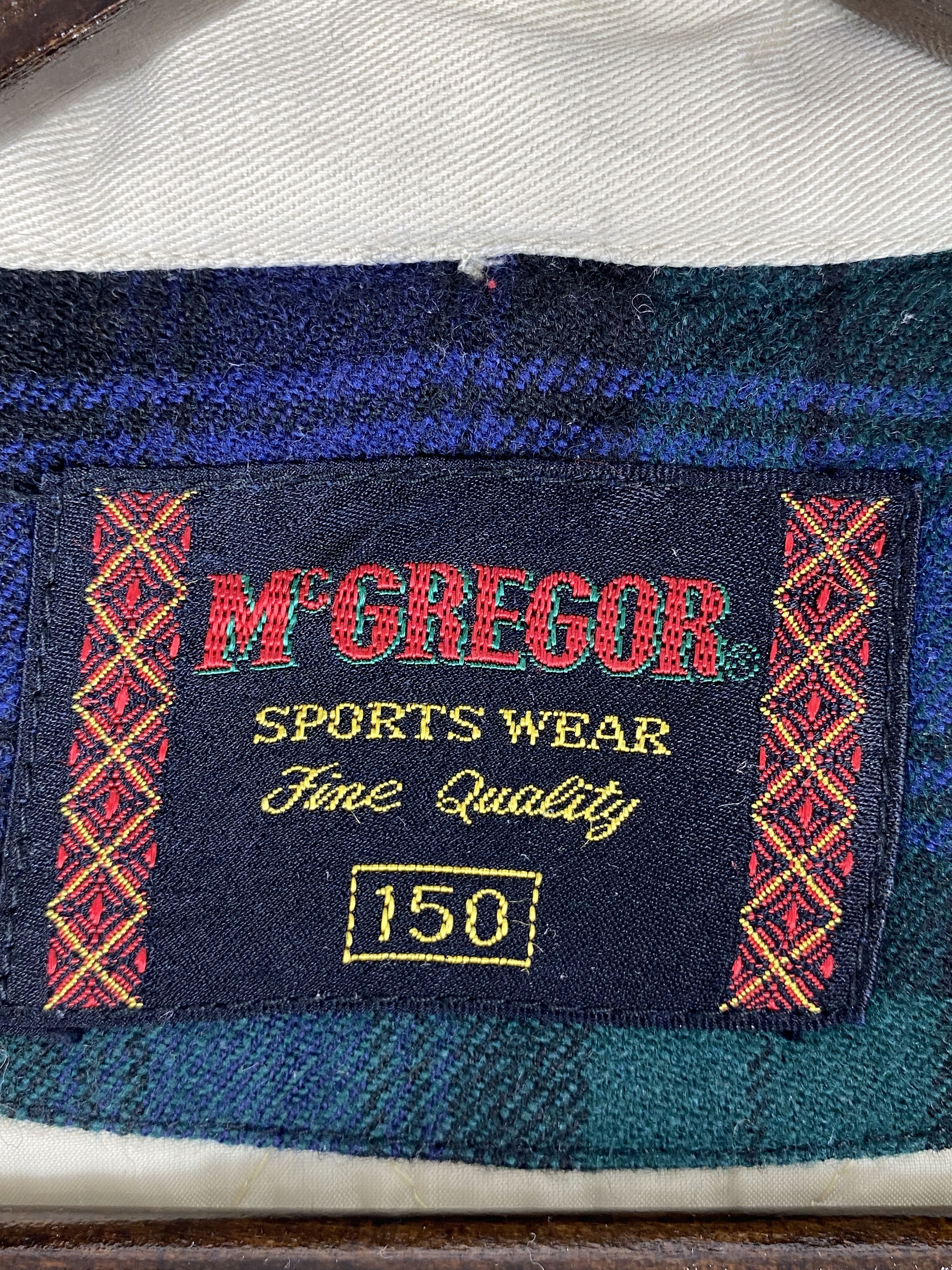McGregor Vintage Mc Gregor Hoodie Jacket J1916 Size US S / EU 44-46 / 1 - 10 Thumbnail