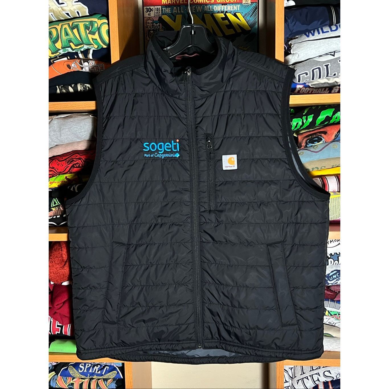 Carhartt Carhartt NWT Quilted Rain Defender Puffer Full Zip Vest Size US XL / EU 56 / 4 - 1 Thumbnail