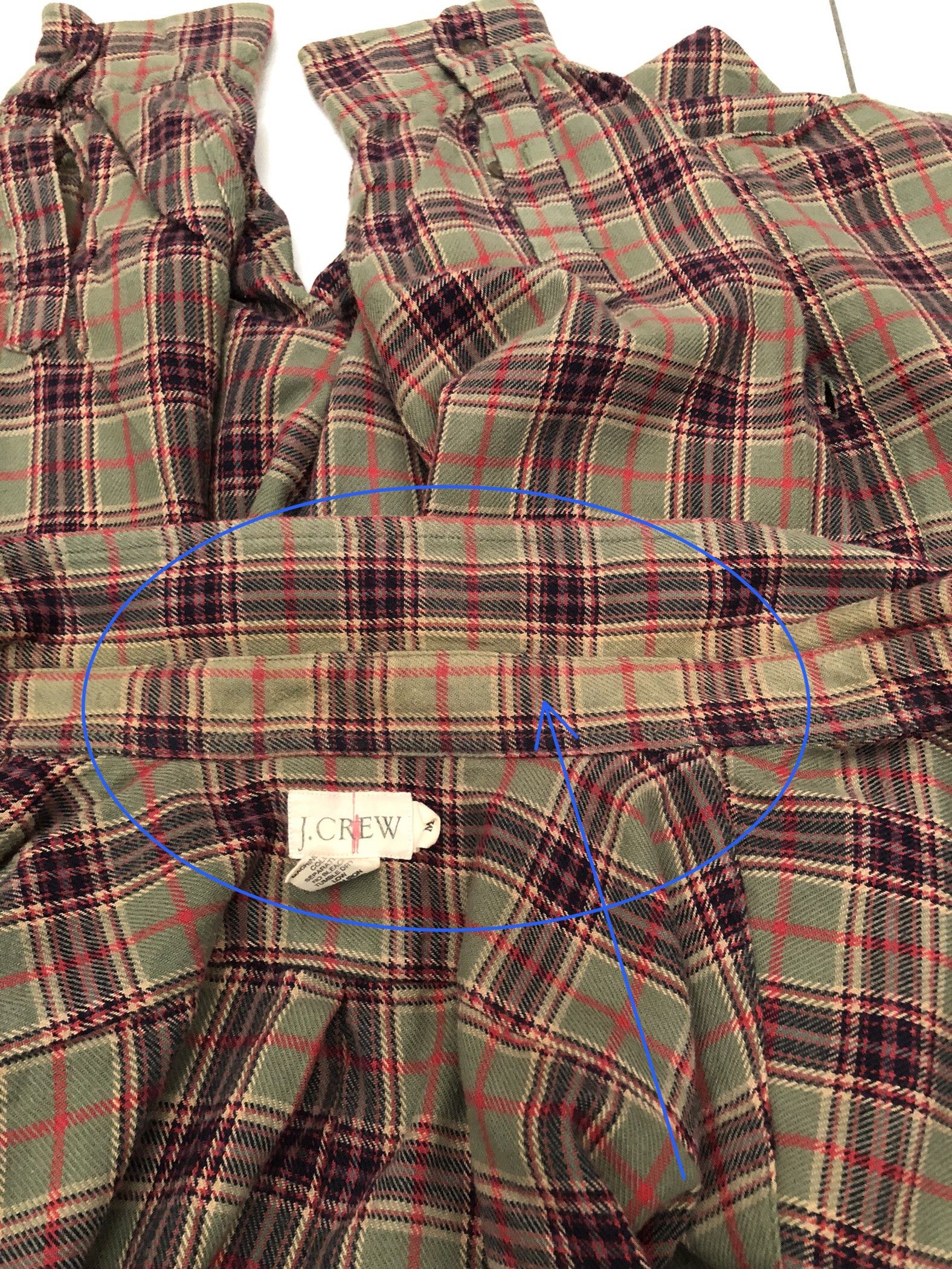 Flannel Vintage J.Crew Flannel Size US M / EU 48-50 / 2 - 7 Thumbnail