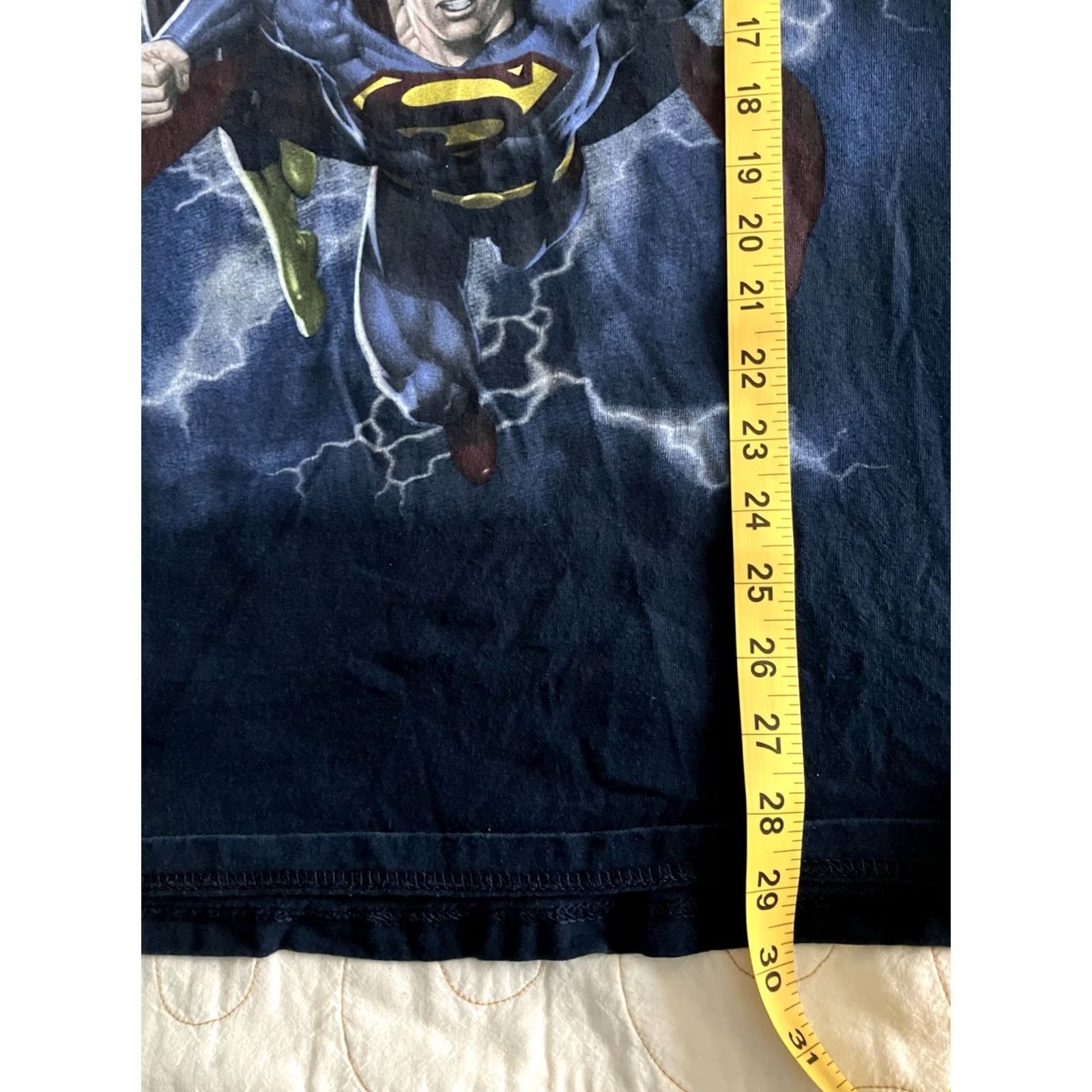 Vintage Vintage Justice League Shirt Mens 3XL Black DC Comics Superman Batman Flash Tee Size US XXL / EU 58 / 5 - 5 Thumbnail