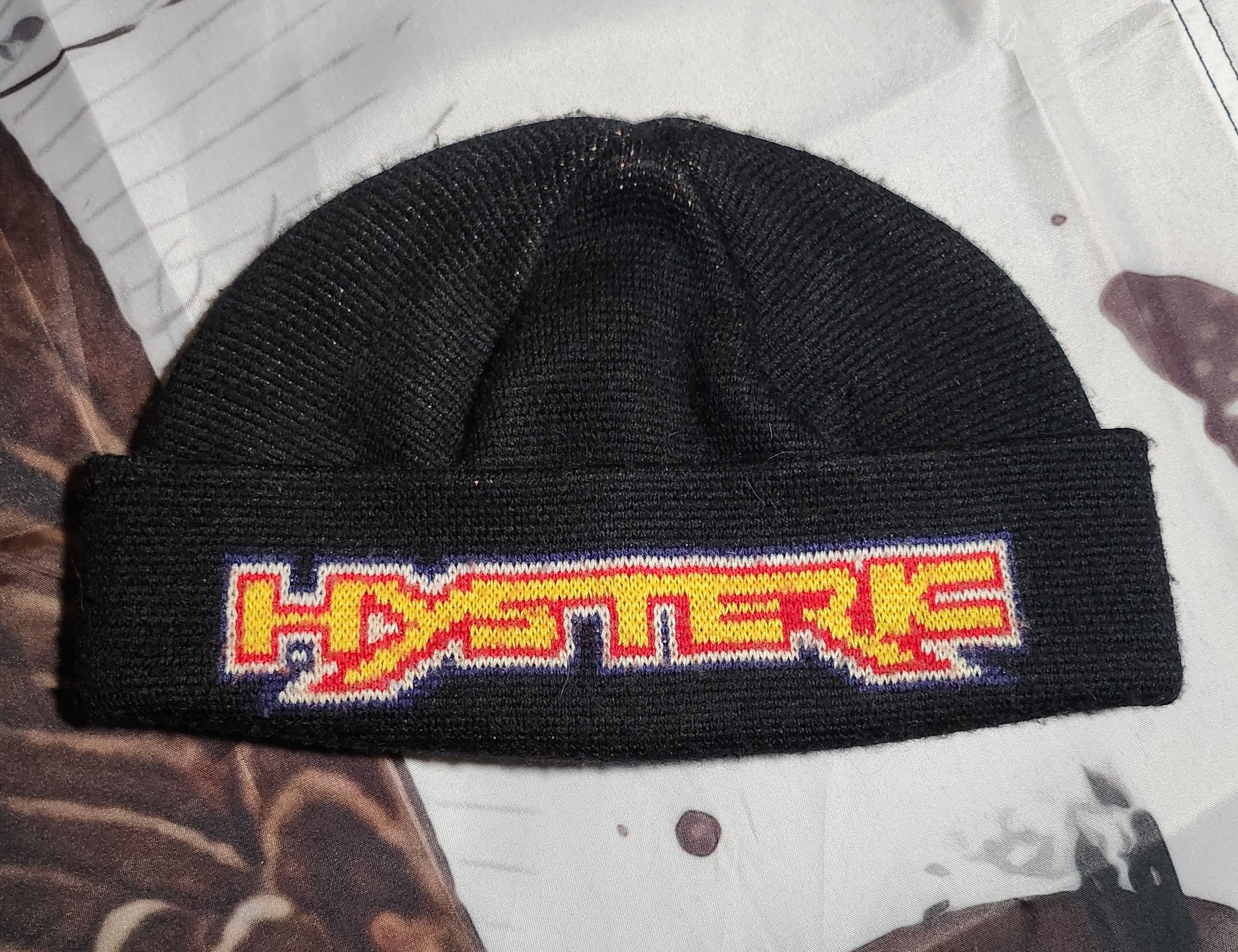 Hysteric Glamour Vintage Spell Out Beanie Size ONE SIZE - 1 Thumbnail