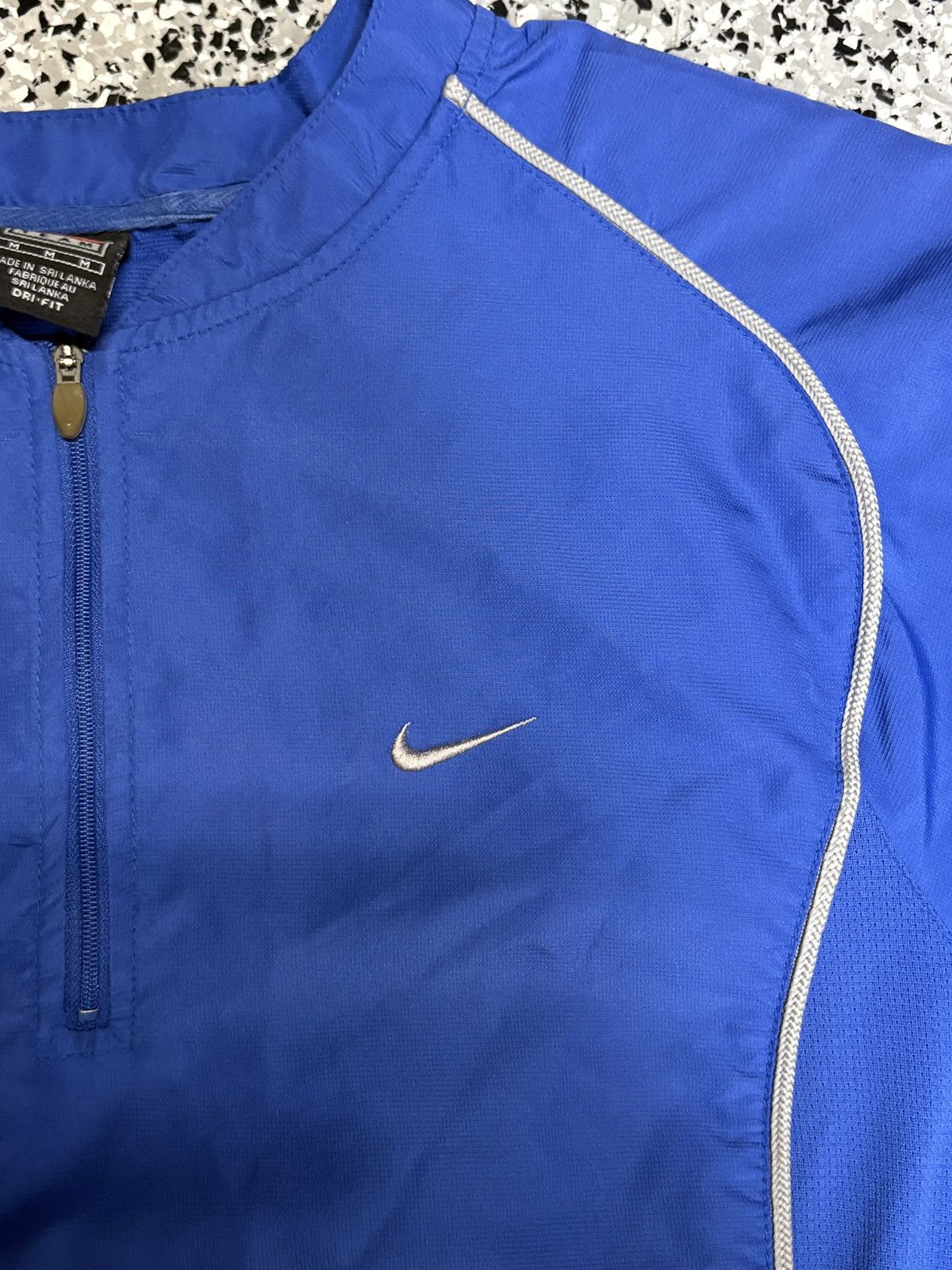 Nike Vintage 2000s Nike Dodgers Blue Windbreaker Tee Size M 0602 Size US M / EU 48-50 / 2 - 4 Thumbnail