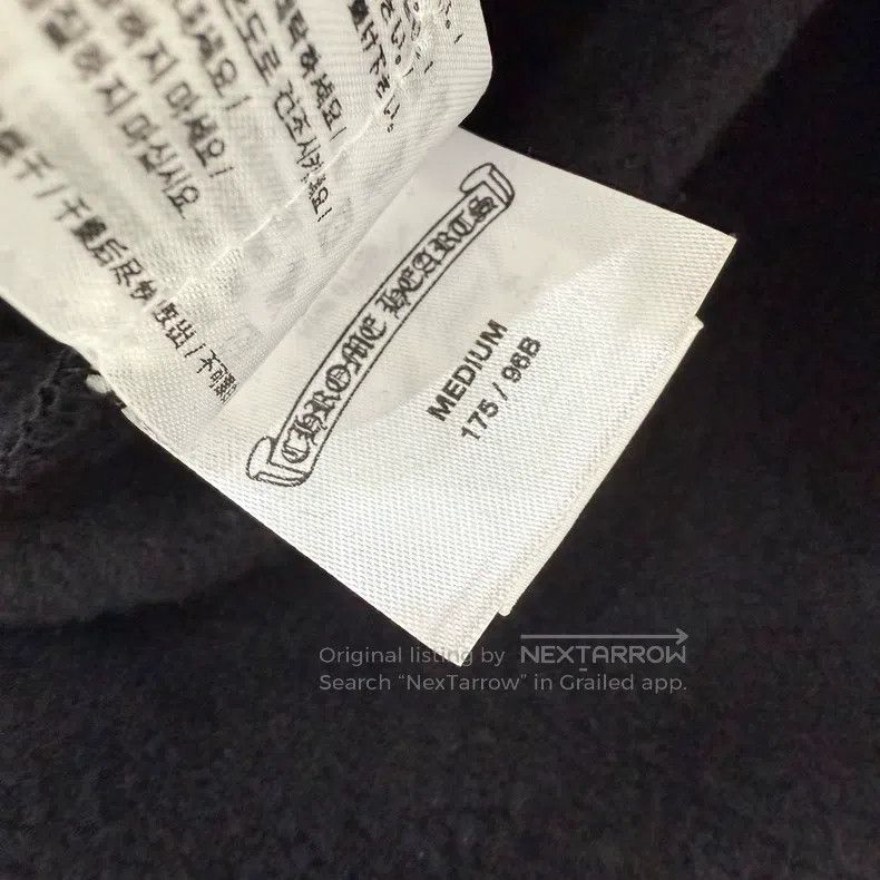 Chrome Hearts CHROME HEARTS Size M Black letter sweater Size US M / EU 48-50 / 2 - 5 Thumbnail