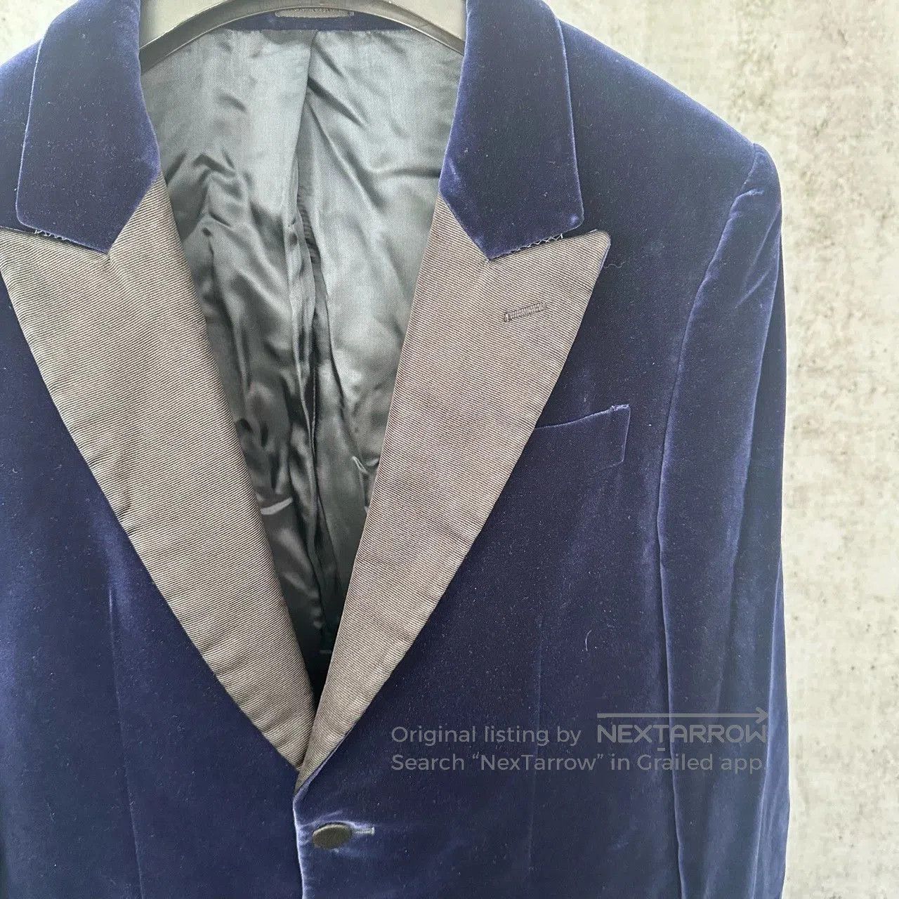 Alexander McQueen Alexander McQueen Men's Velvet Blazer. Size US M / EU 48-50 / 2 - 3 Thumbnail
