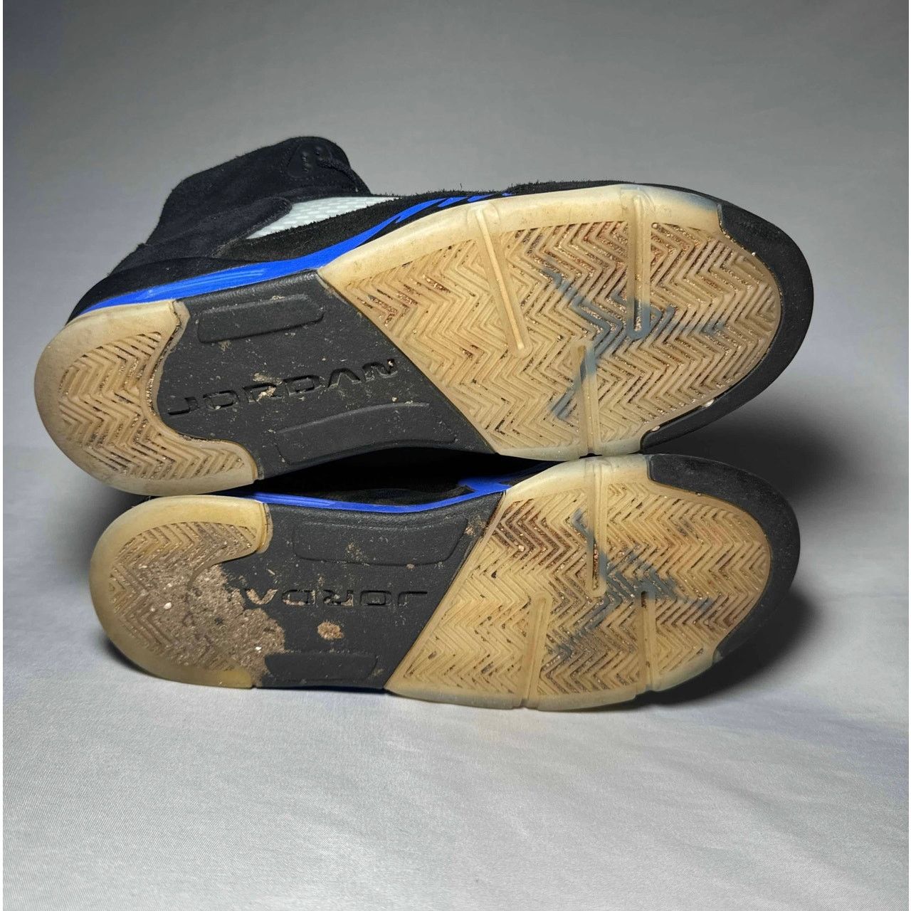 Jordan Brand × Nike Size 5.5 - Nike Air Jordan 5 Retro GS Racer Blue Men's Shoes Size US 5.5 / EU 38 - 6 Thumbnail