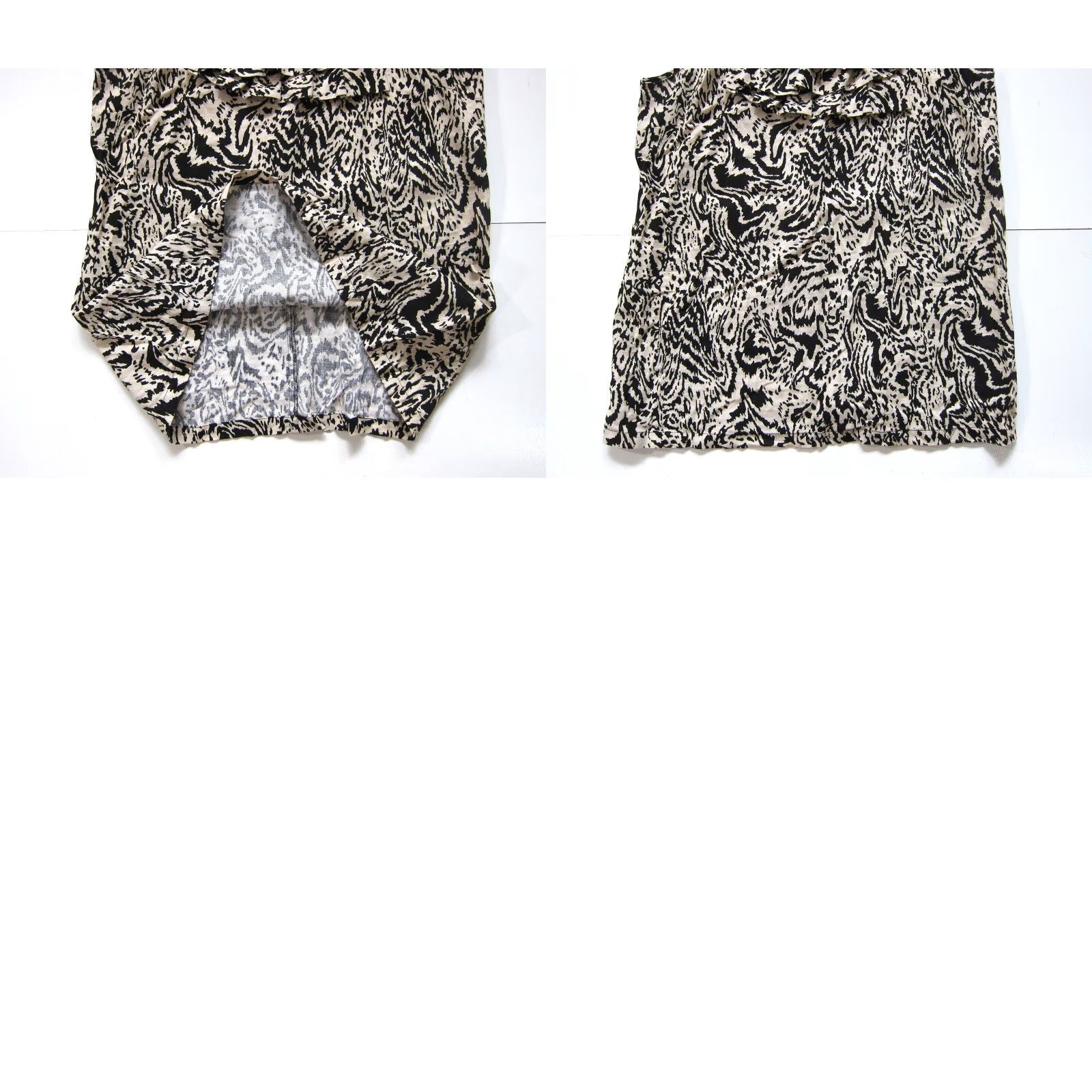 Vintage Marisa Christina Blouse Sleeveless High Neck Zebra Print Black XS-XL M Womens Blouse Size M / US 6-8 / IT 42-44 - 8 Thumbnail