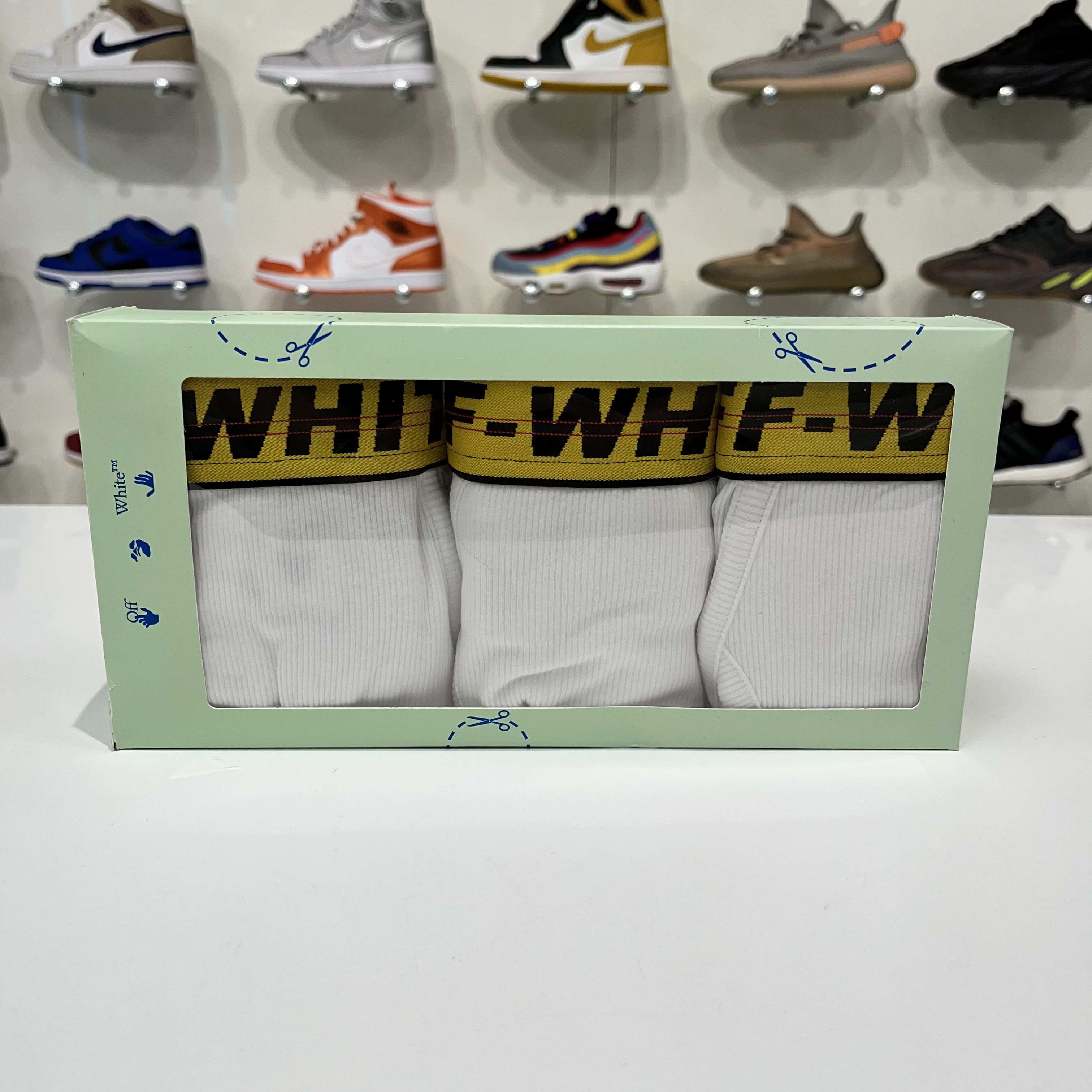Off-White Off-White Industial Boxer Tri-Pack White Size ONE SIZE - 1 Thumbnail