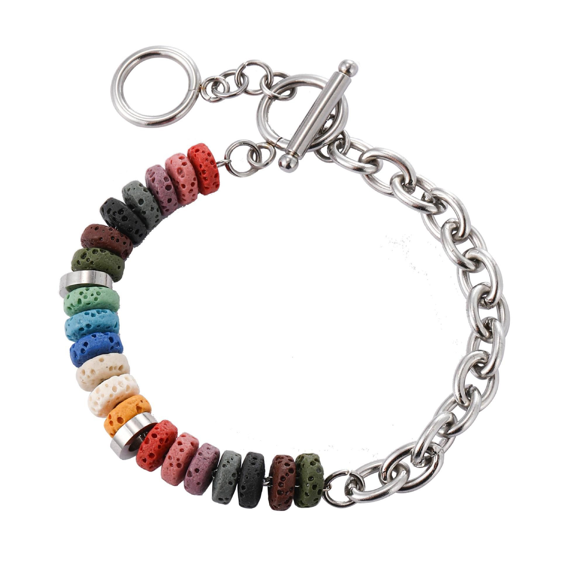 Jewelry Punk Bracelet Y2K Punk Chain Gotch Bracelets Chains Size ONE SIZE - 6 Thumbnail