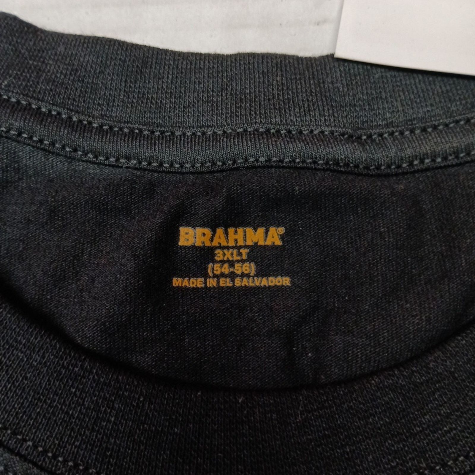Other 2 Brahma Short Sleeve Work T-Shirt 3XLT 54-56 Black Pocket Size US XXL / EU 58 / 5 - 4 Thumbnail