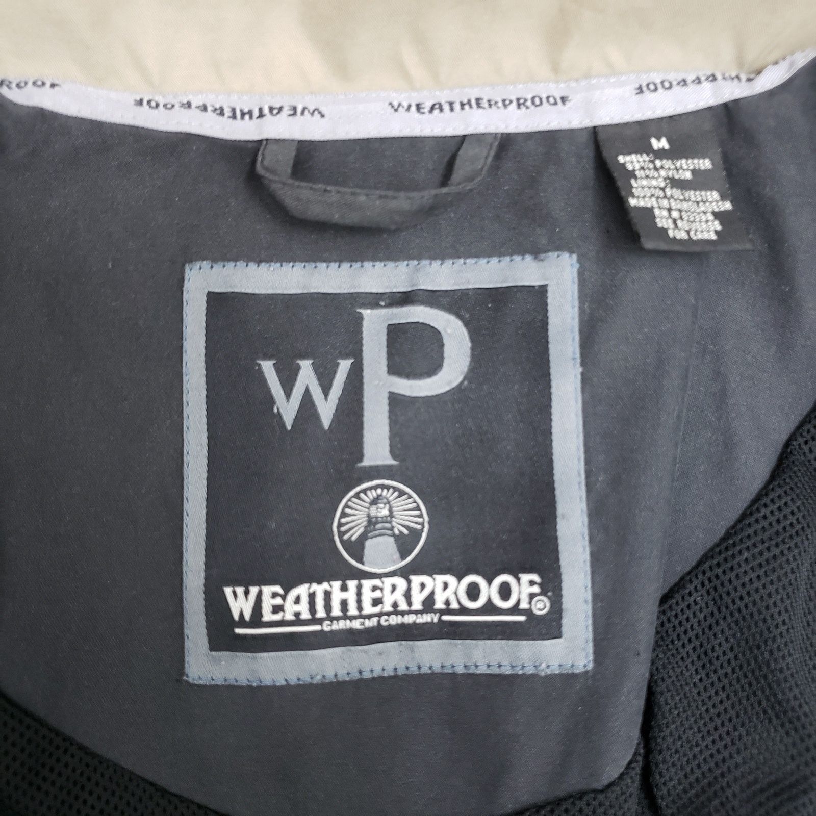 Weatherproof Weatherproof Windbreaker Golf Bomber Jacket Zip Mesh Lined Size US M / EU 48-50 / 2 - 10 Thumbnail