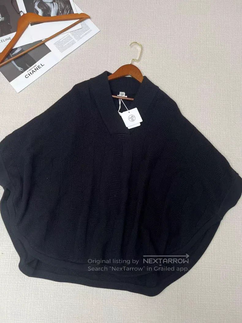 Hermes Hermes New style pullover sweater cape Size XXS / US 00 / IT 34 - 2 Thumbnail