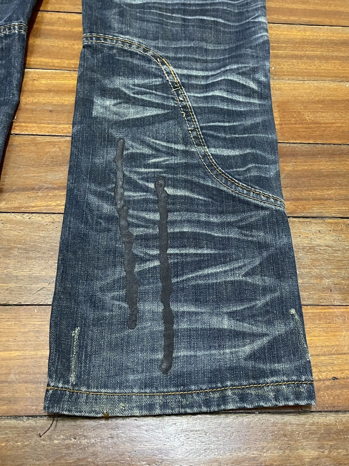 14th Addiction Rare Design Vintage Japanese Brand Fashion Jeans 2000s Size US 28 / EU 44 - 8 Thumbnail