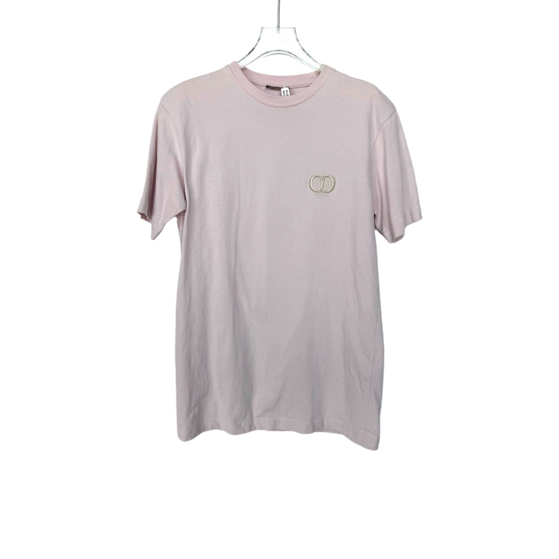Dior Dior Pink CD Logo Short-Sleeve Top Size XS / US 0-2 / IT 36-38 - 1 Thumbnail