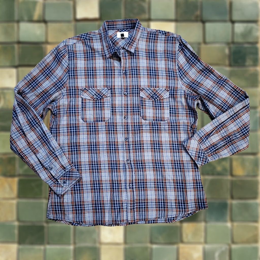 Vintage Civil Society Mens XL Blue Plaid Button-Down Shirt NWOT Preppy Academia Shirt Size US XL / EU 56 / 4 - 1 Thumbnail