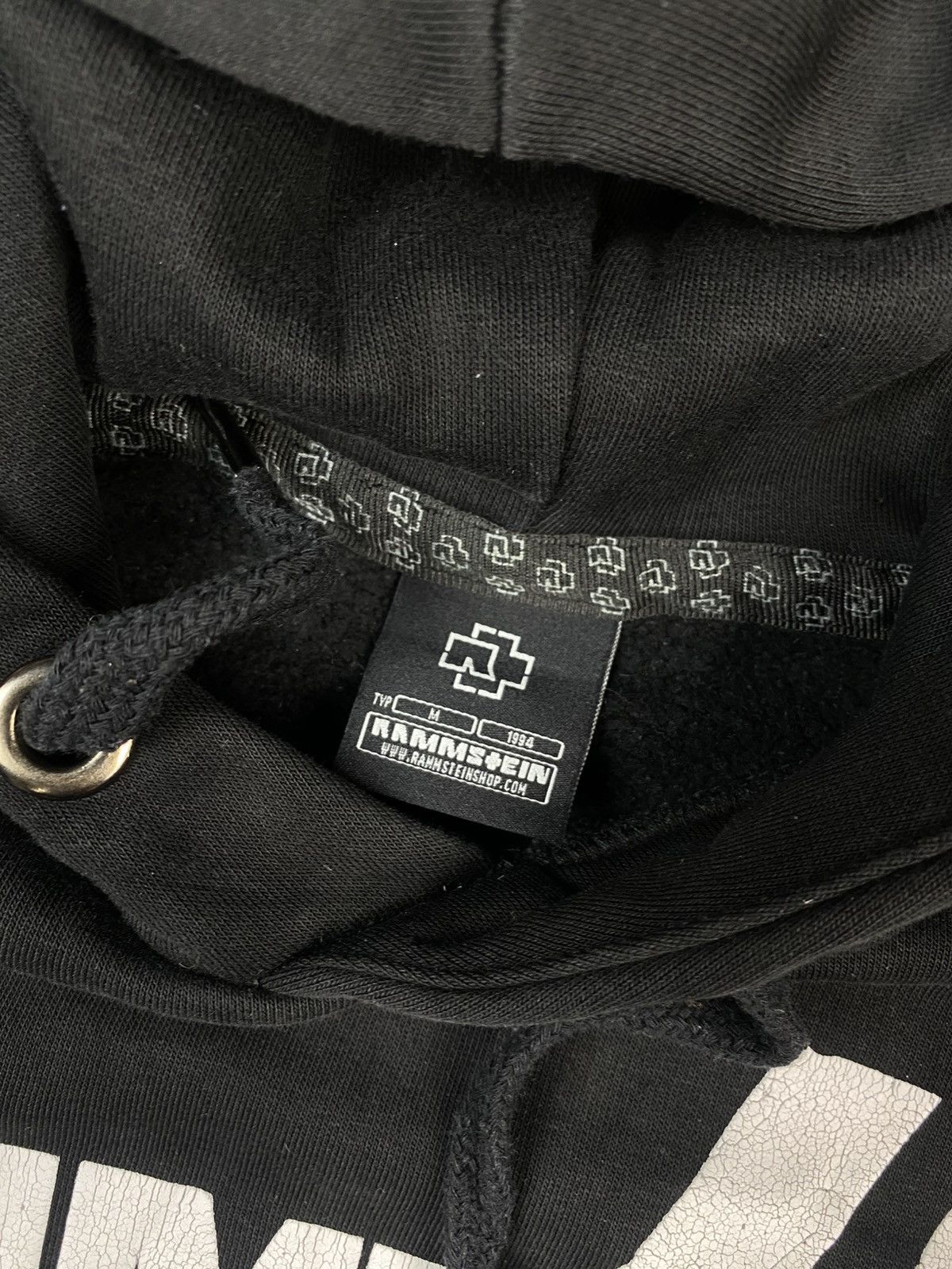 Band Tees × Vintage Rammstein 1994 reise reise hoodie Size US M / EU 48-50 / 2 - 4 Thumbnail