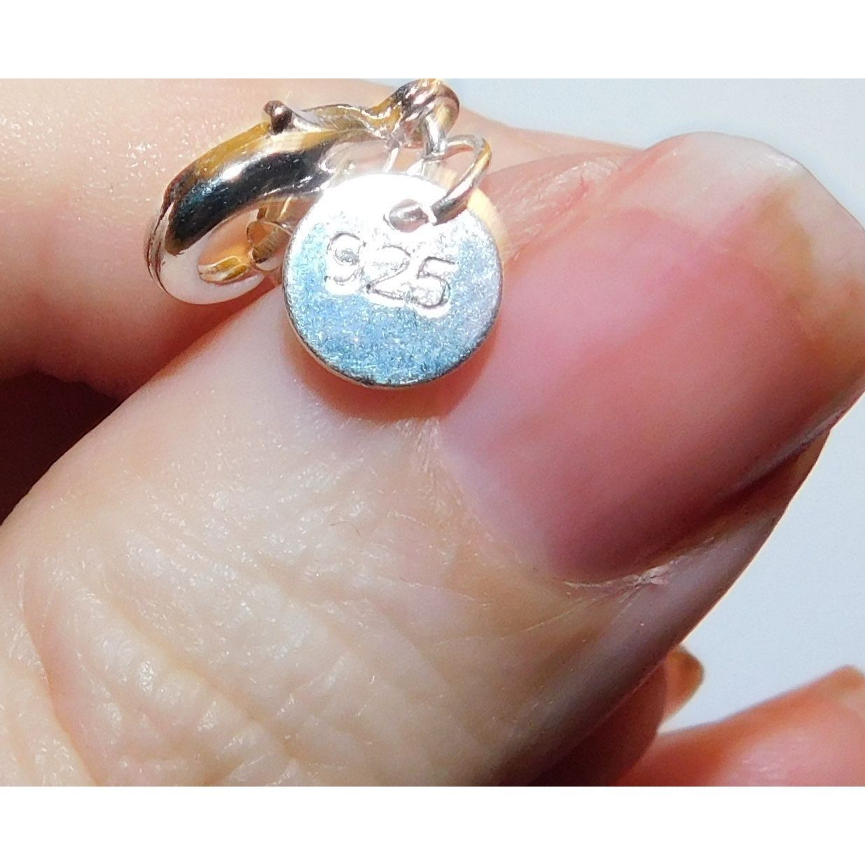 Other Elegant Romantic Sterling Silver Double Heart Necklace With Size ONE SIZE - 4 Thumbnail