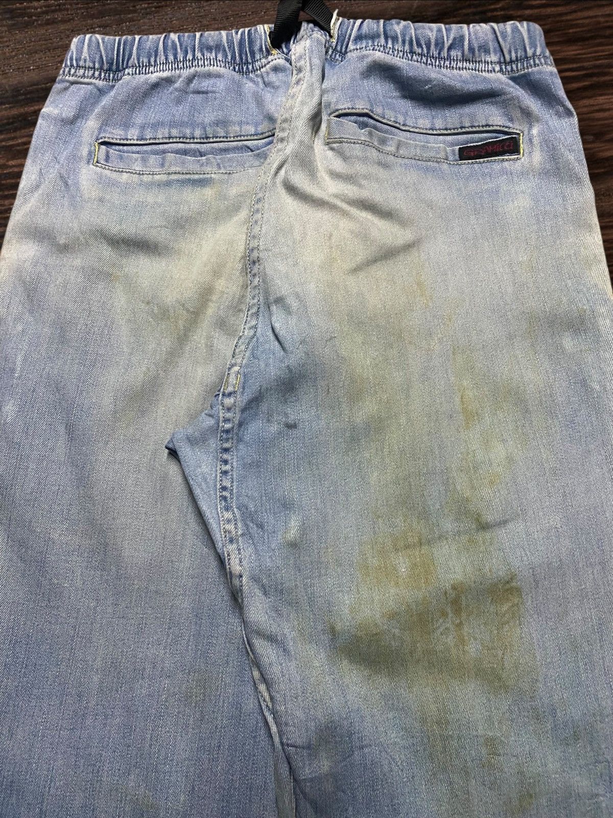 Gramicci Vintage gramicci Pants With Belt Slim Blue Wash Slim Fits Size US 28 / EU 44 - 4 Thumbnail