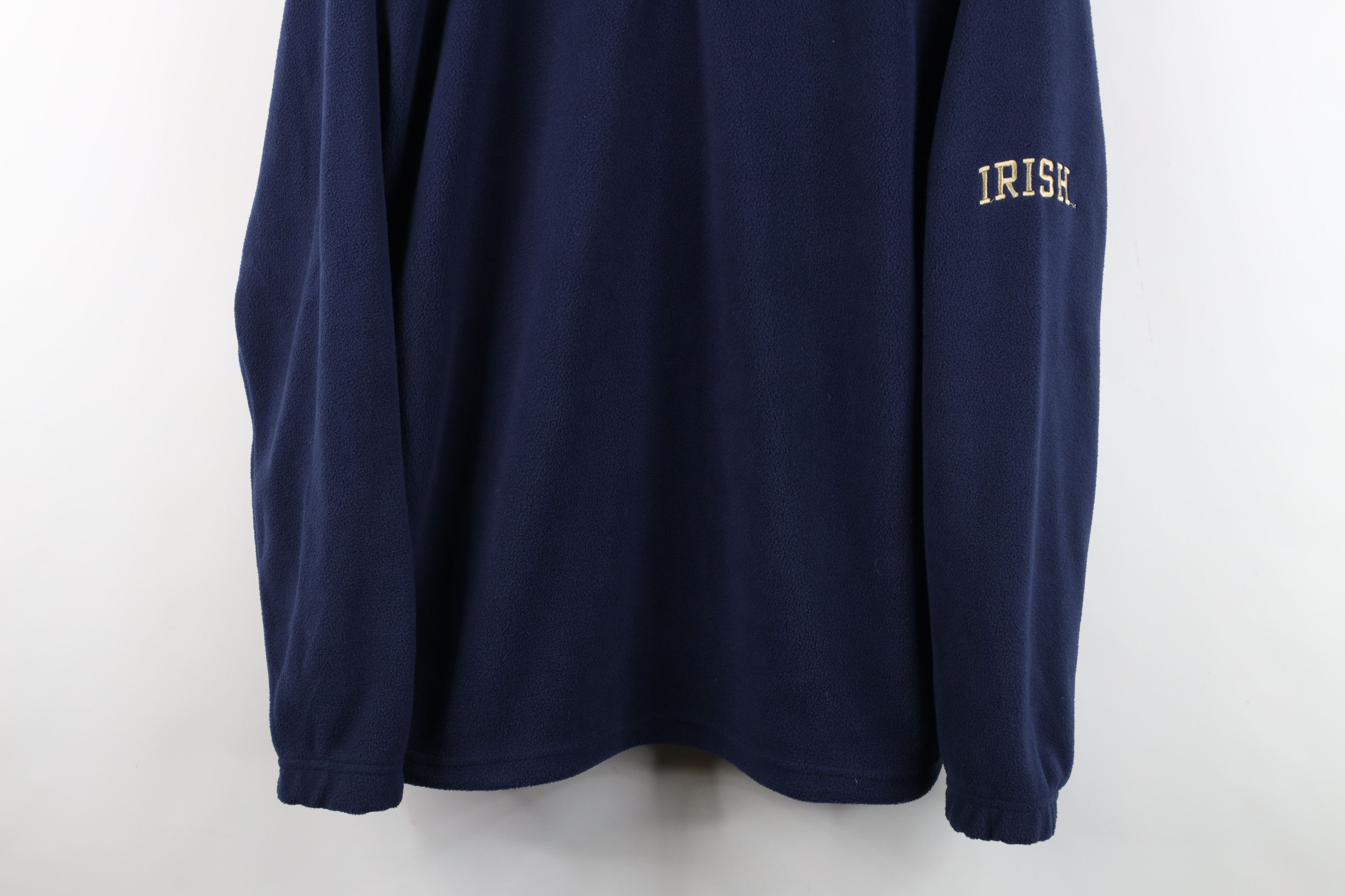 Vintage Vintage Dame University Football Half Zip Fleece Sweater Size US M / EU 48-50 / 2 - 3 Thumbnail