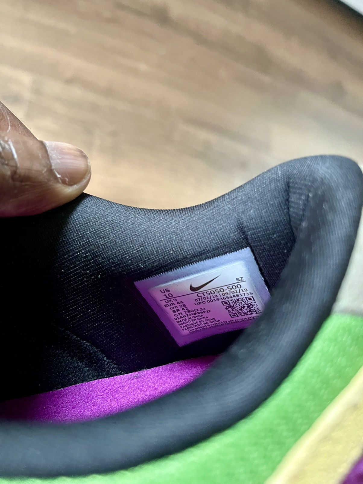 Nike Nike Dunk Viotech (2019) Size US 10 / EU 43 - 6 Thumbnail
